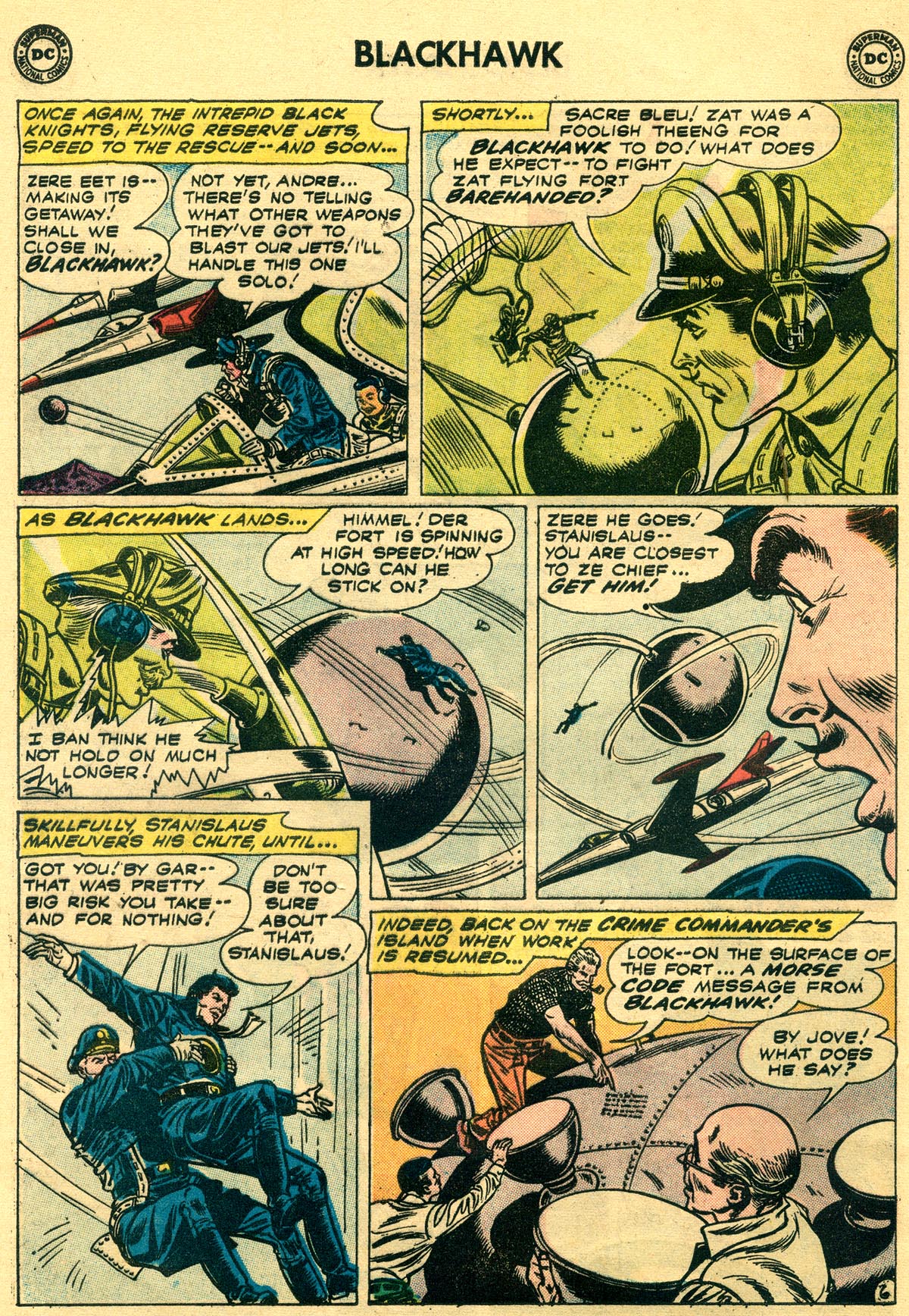 Read online Blackhawk (1957) comic -  Issue #141 - 8