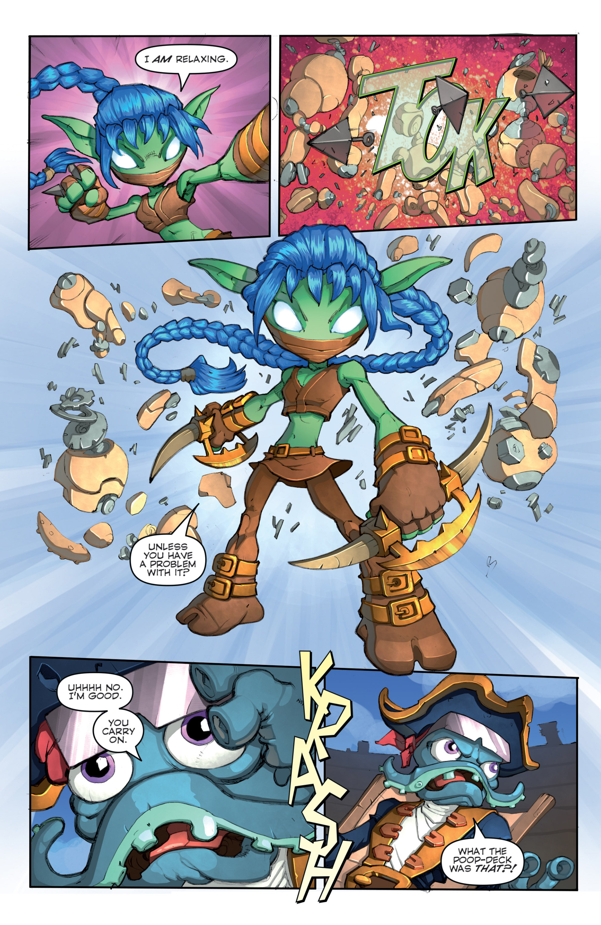 Read online Skylanders comic -  Issue #0 - 7