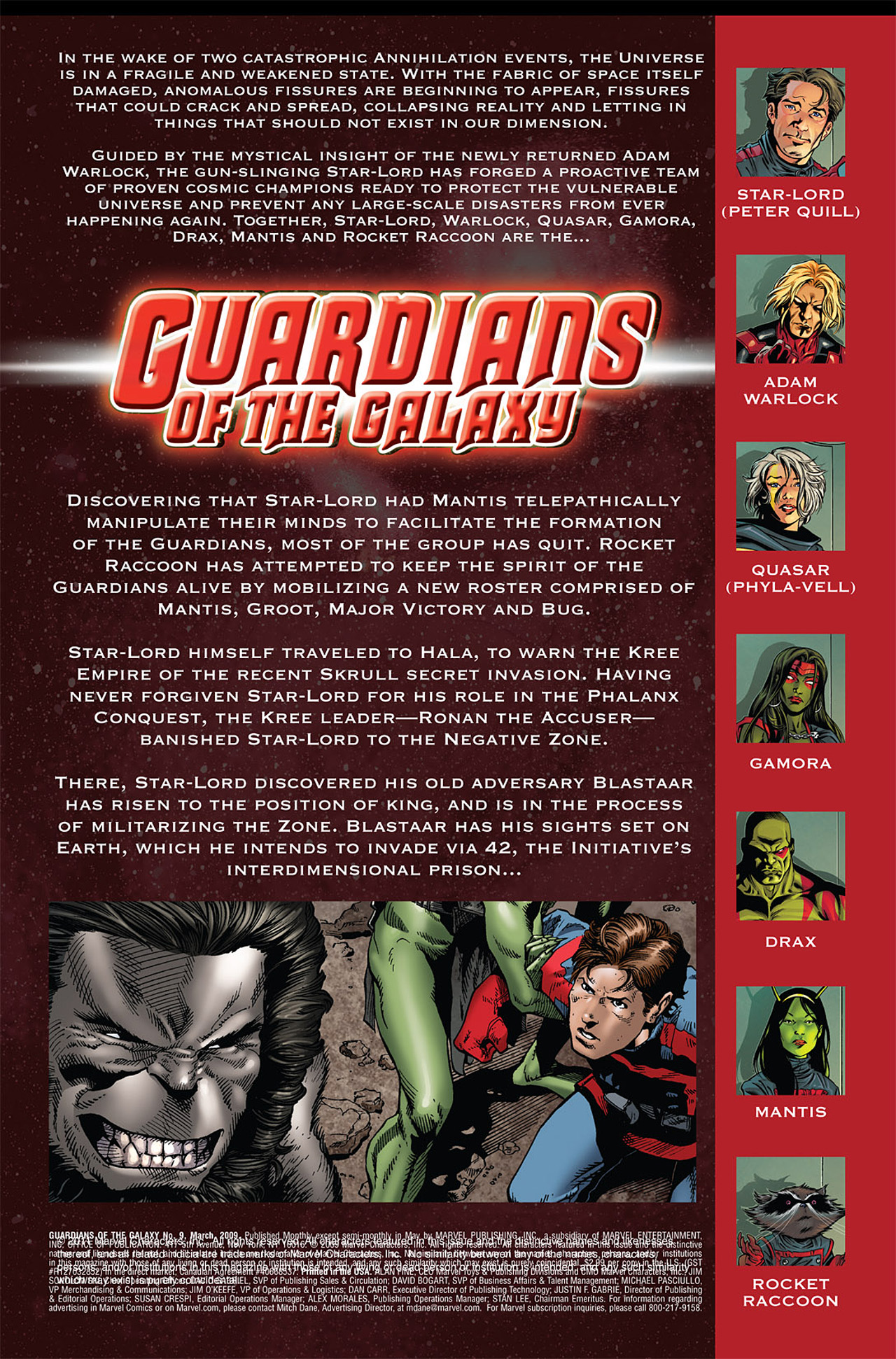 Read online Guardians of the Galaxy (2008) comic -  Issue #9 - 2