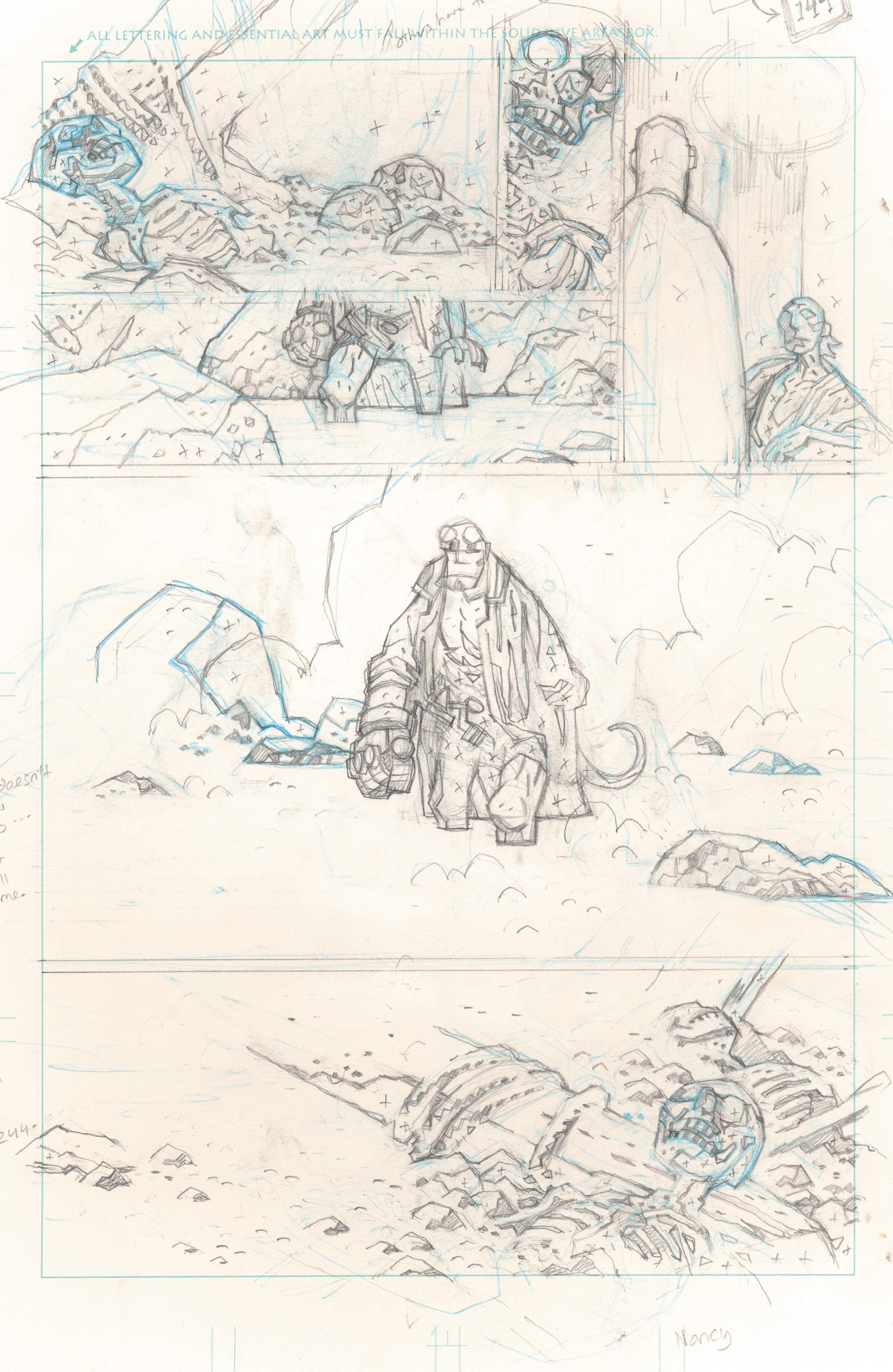 Read online Hellboy comic -  Issue #6 - 143