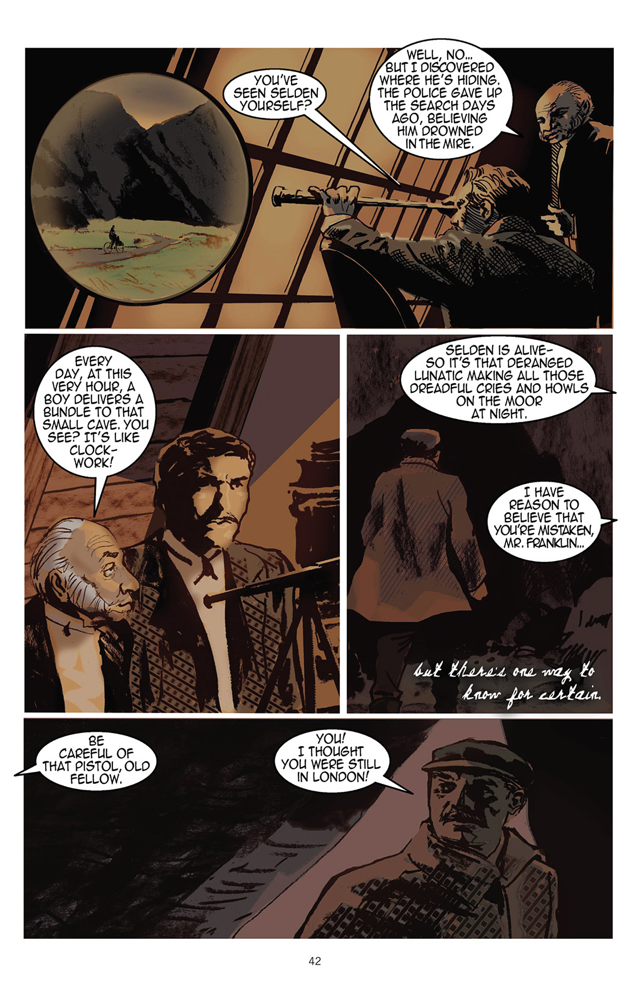 Read online The Hound of the Baskervilles comic -  Issue # TPB - 43