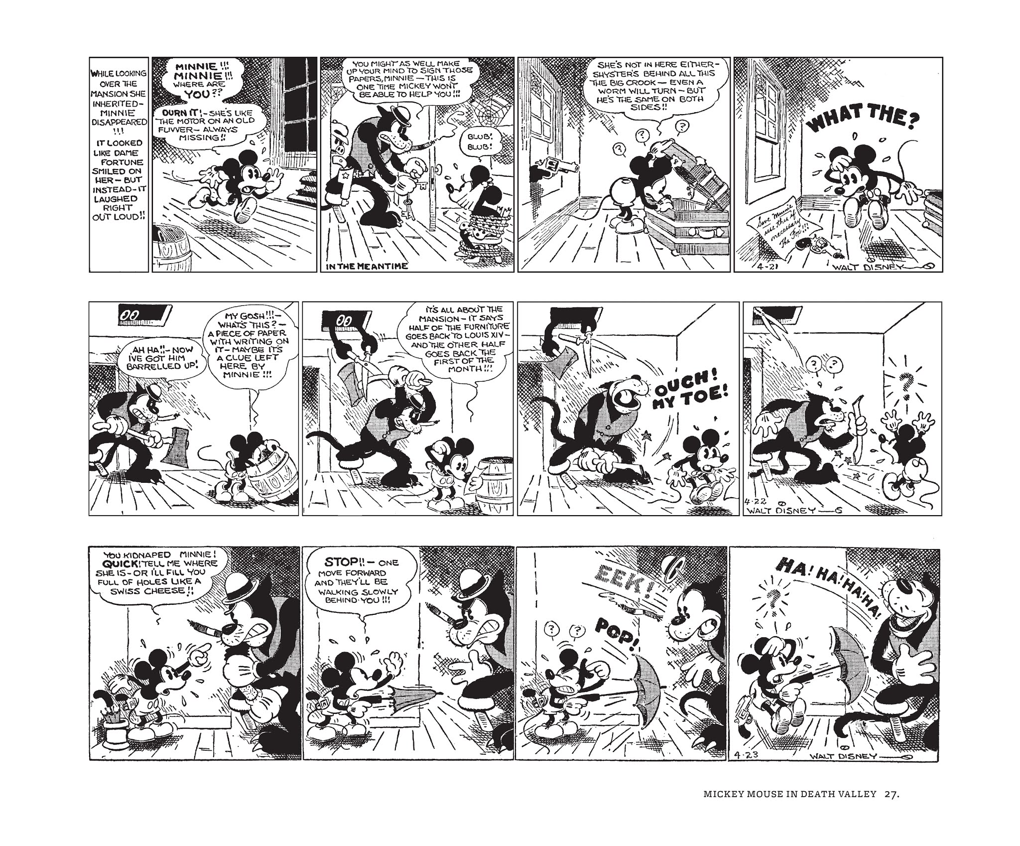 Read online Walt Disney's Mickey Mouse by Floyd Gottfredson comic -  Issue # TPB 1 (Part 1) - 27
