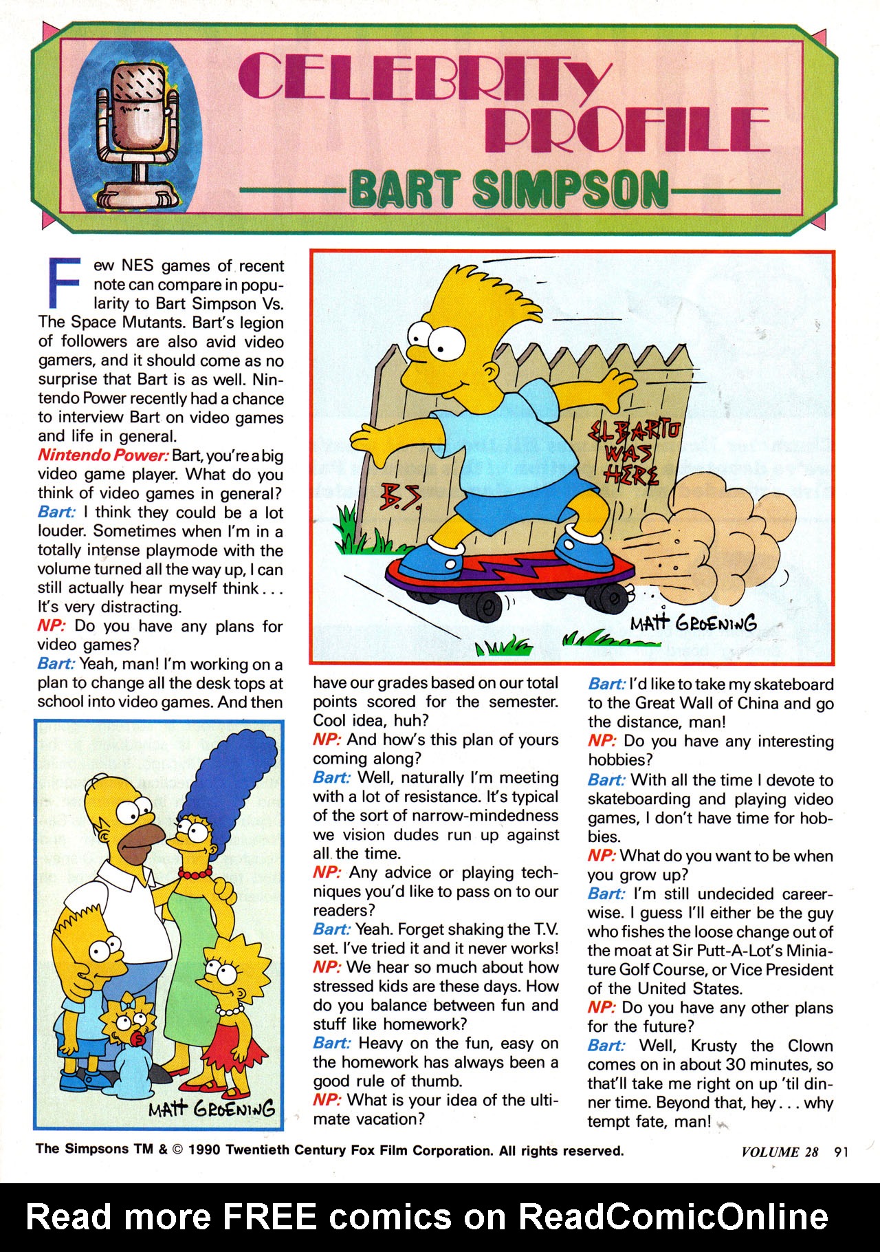 Read online Nintendo Power comic -  Issue #28 - 100