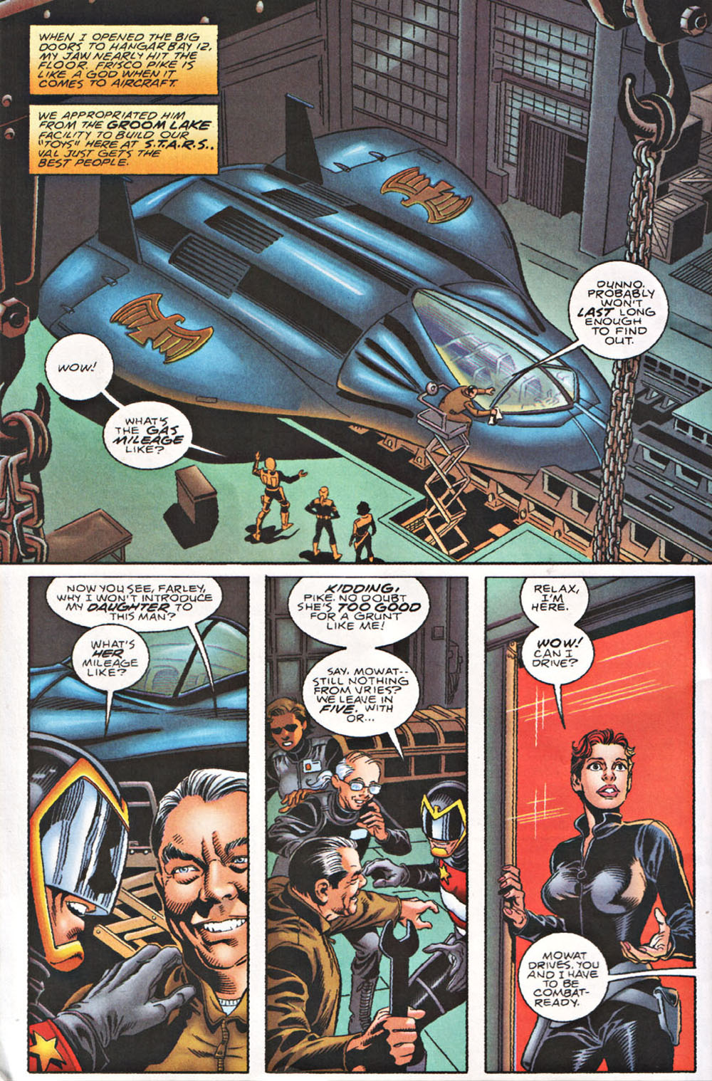 Read online USAgent comic -  Issue #1 - 21