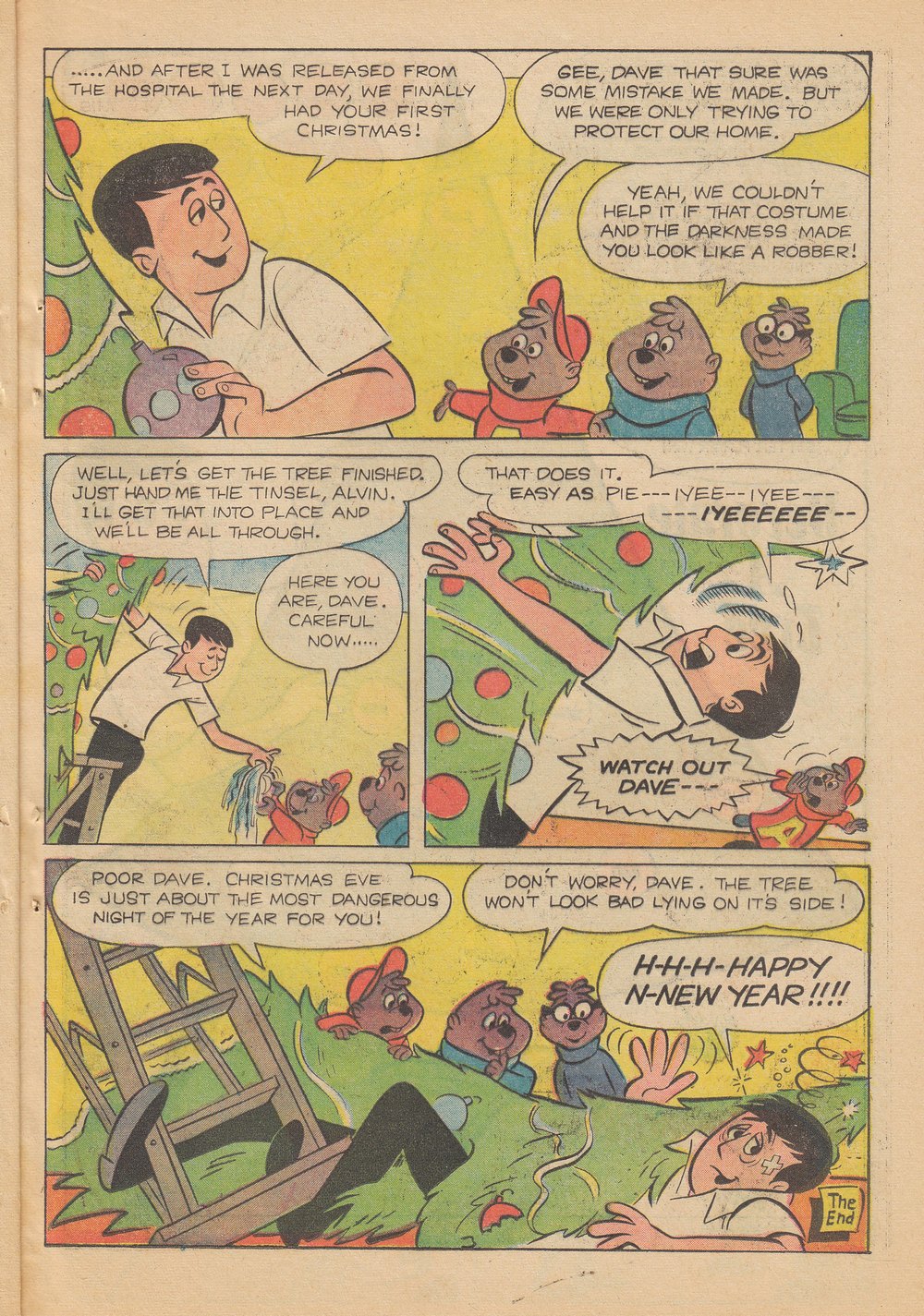 Read online Alvin and His Pals in Merry Christmas with Clyde Crashcup and Leonardo comic -  Issue # Full - 17