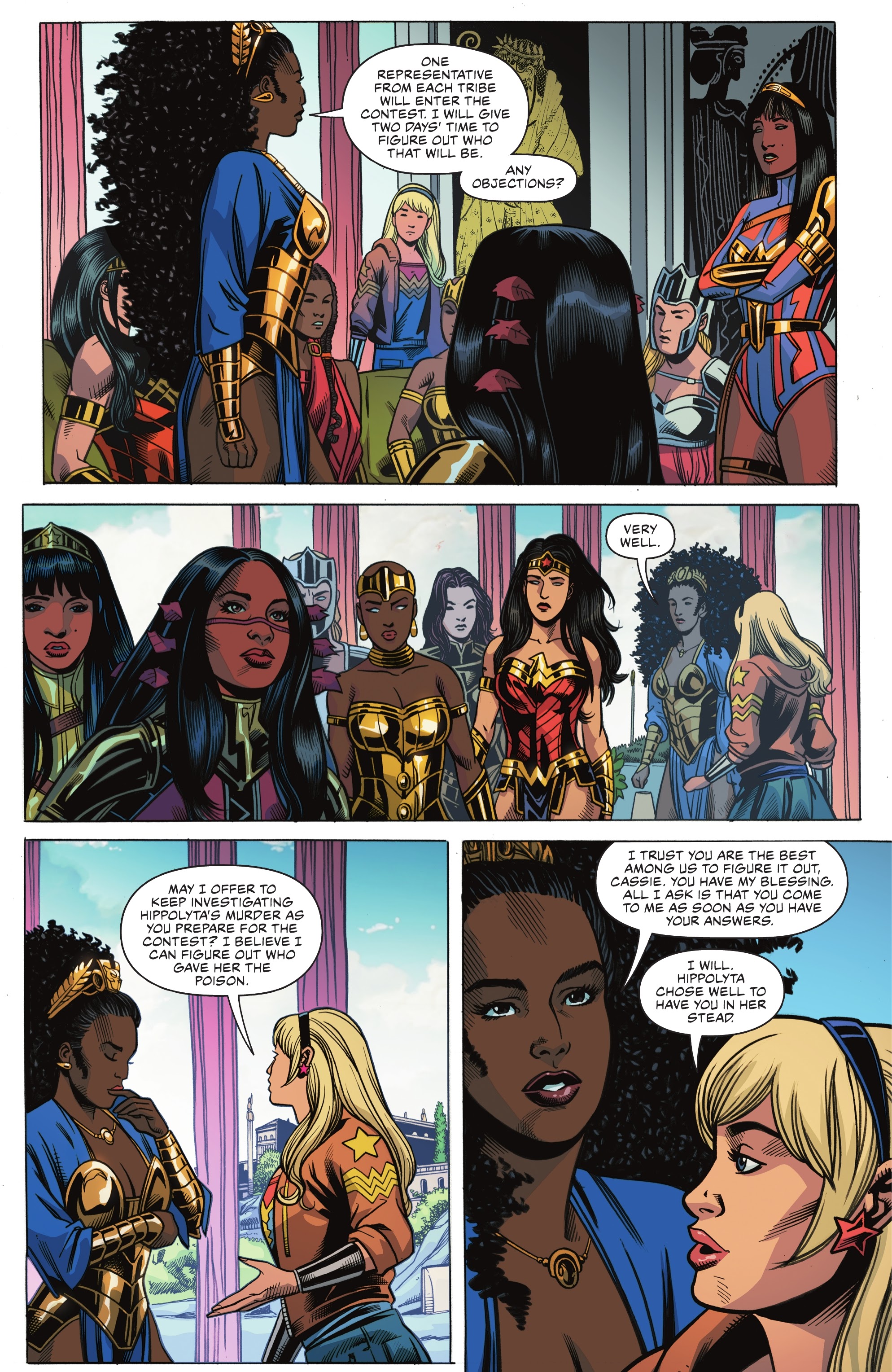 Read online Nubia & the Amazons comic -  Issue #6 - 15