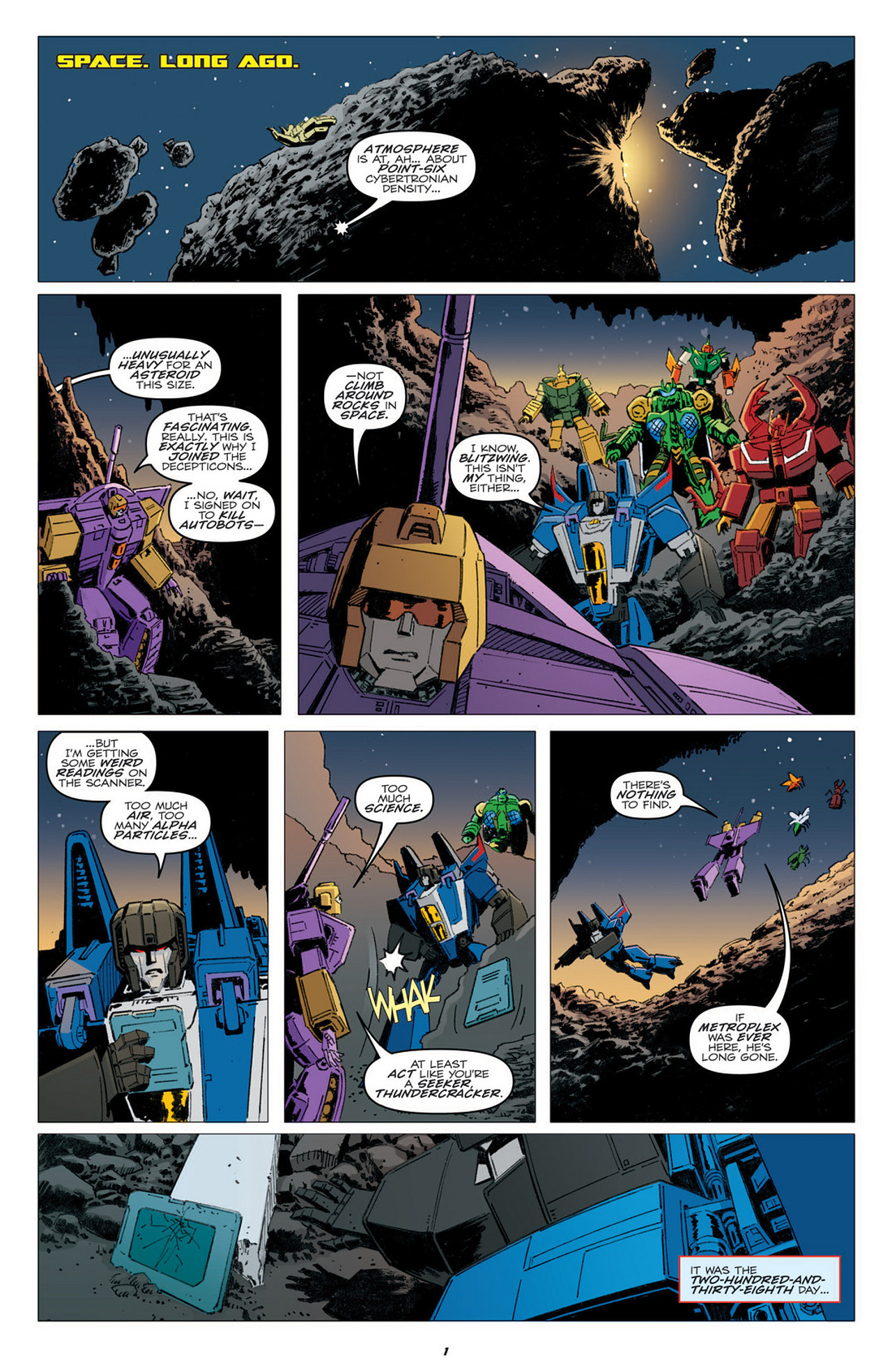 Read online The Transformers Spotlight: Thundercracker comic -  Issue # Full - 4