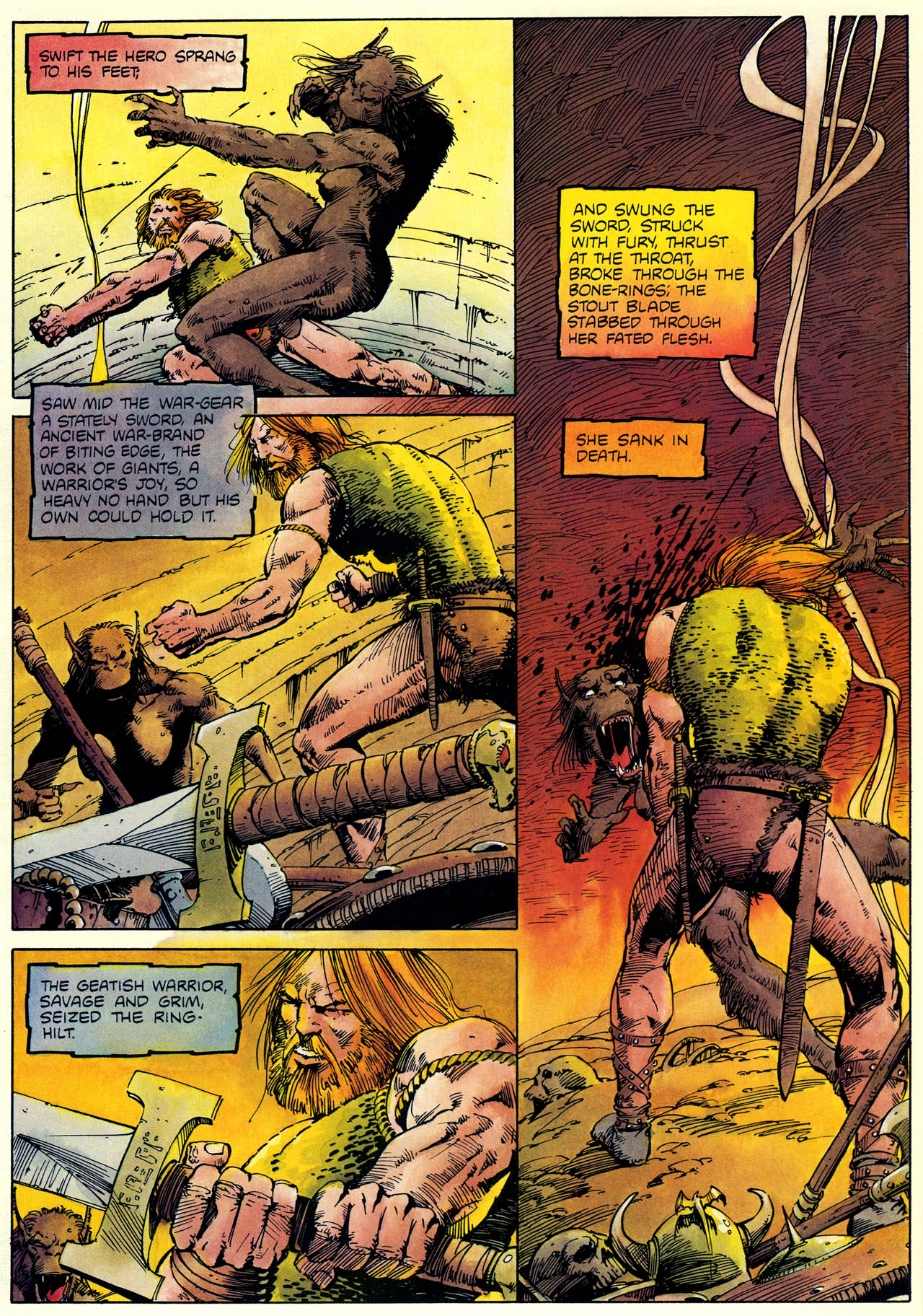 Read online Beowulf (1984) comic -  Issue # Full - 34