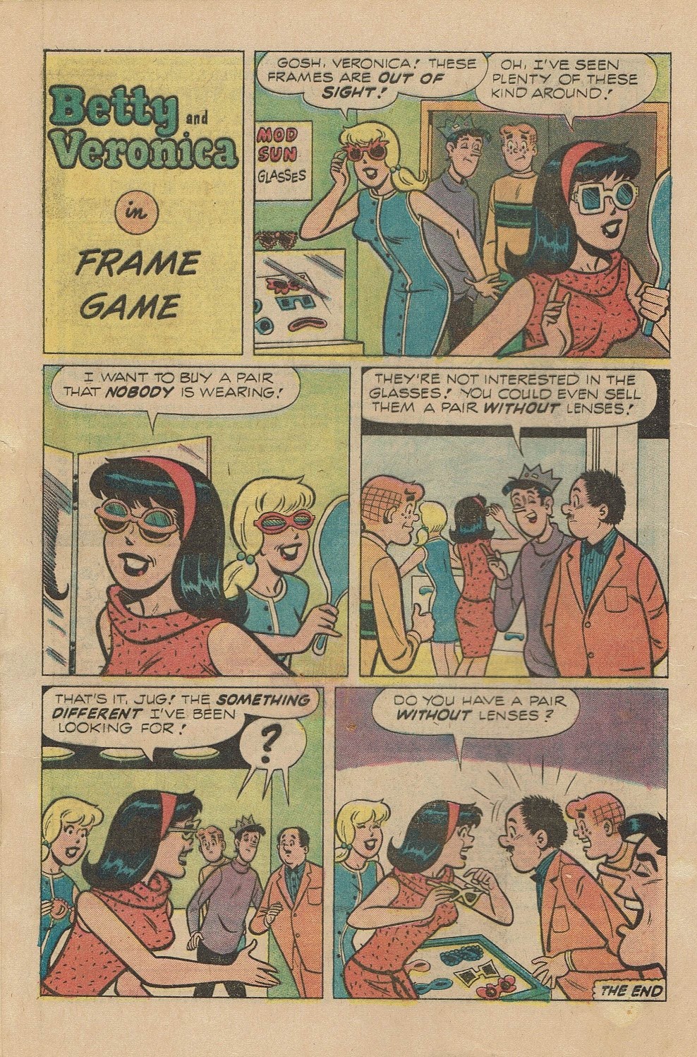 Read online Archie's TV Laugh-Out comic -  Issue #14 - 20