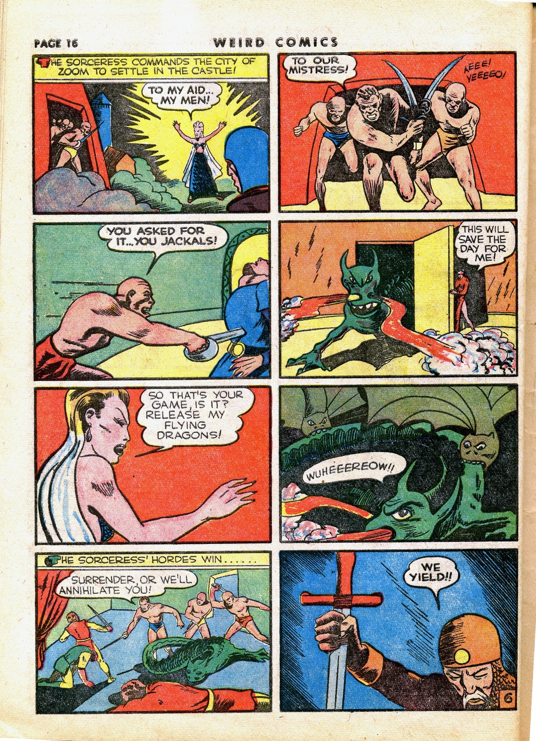 Read online Weird Comics comic -  Issue #7 - 18