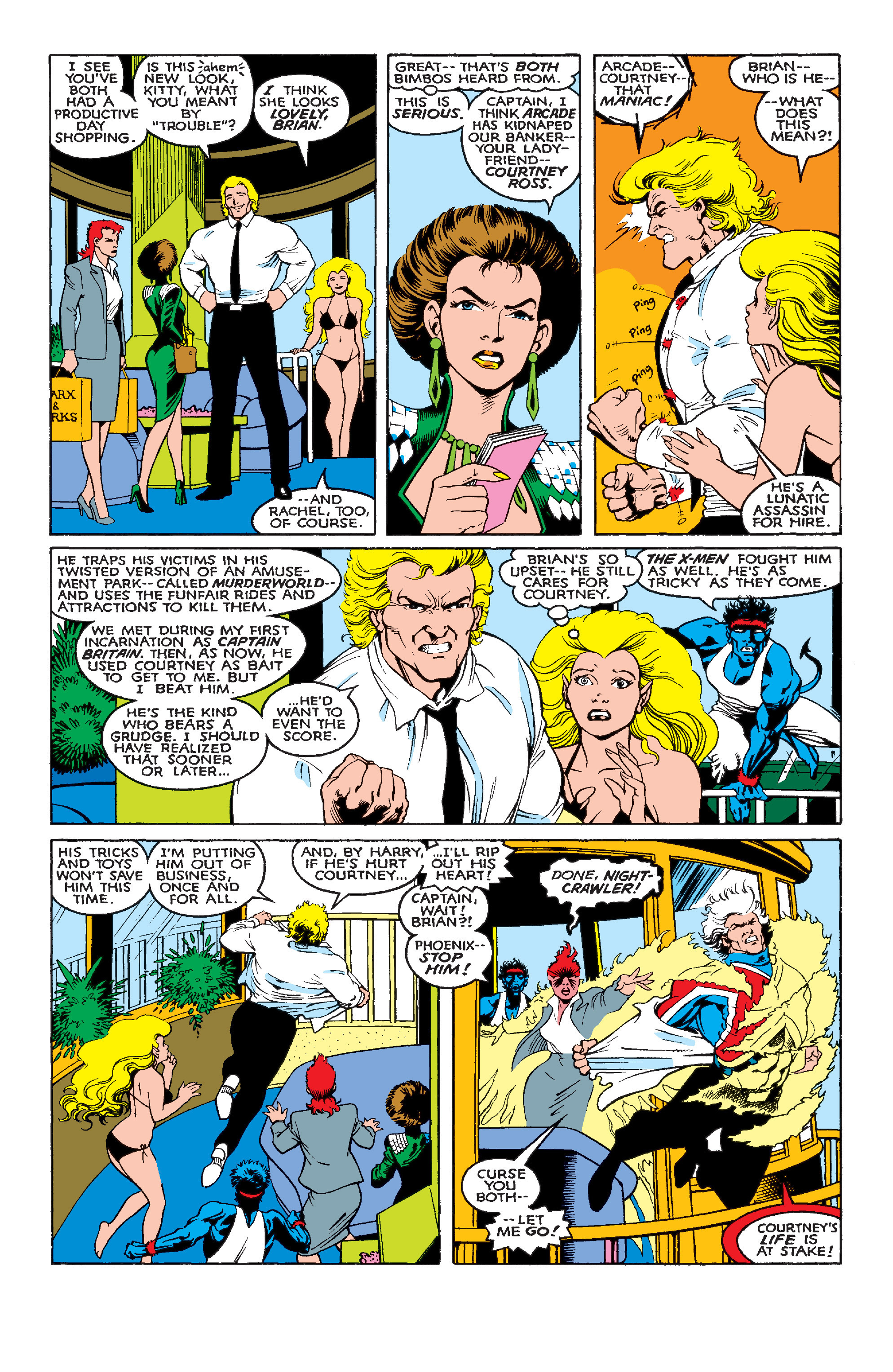 Read online Excalibur (1988) comic -  Issue #4 - 12