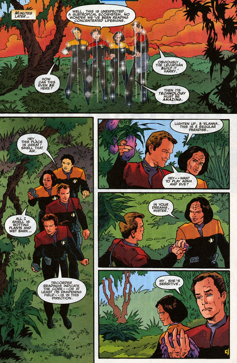 Read online Star Trek: Voyager comic -  Issue #11 - 16