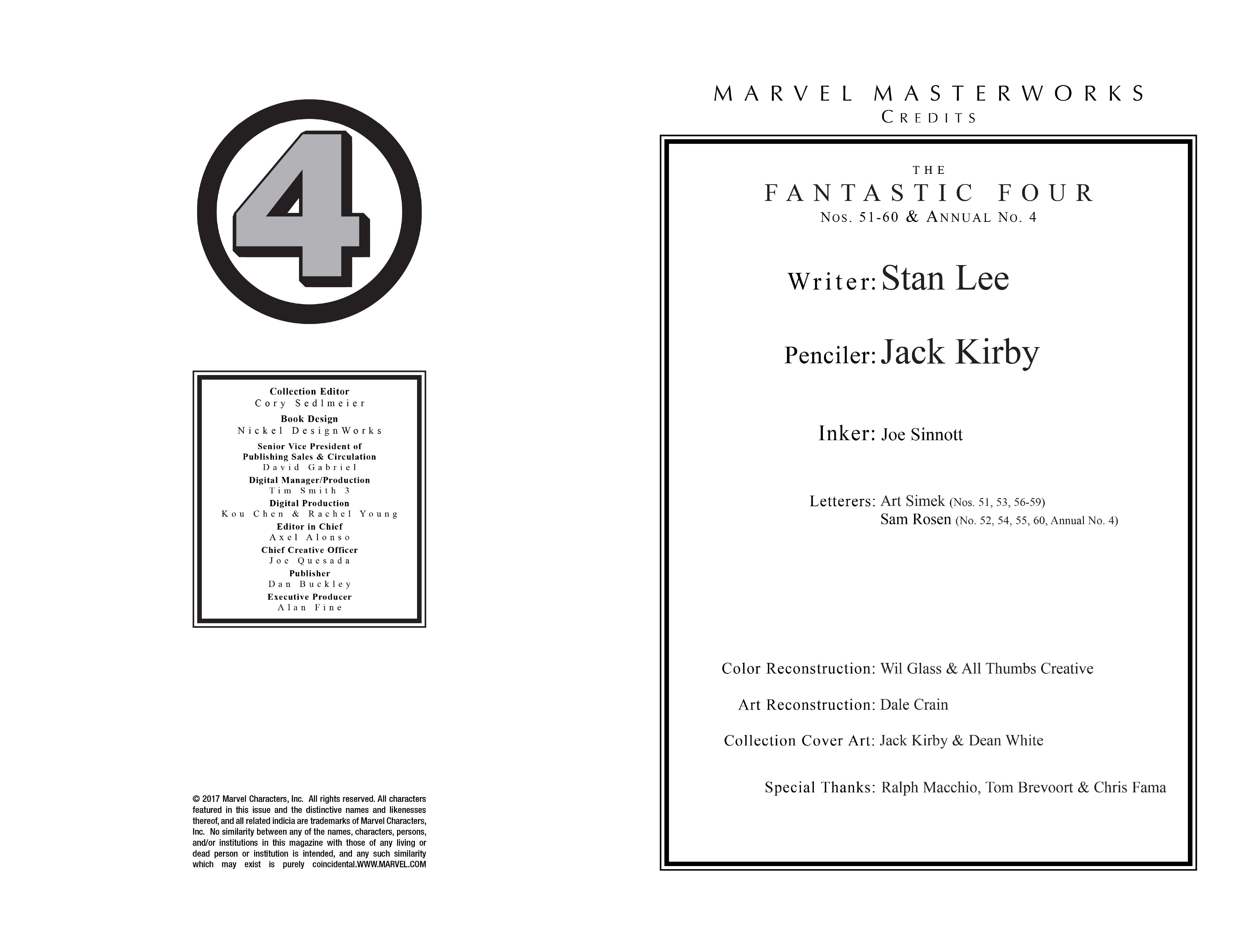 Read online Marvel Masterworks: The Fantastic Four comic -  Issue # TPB 6 (Part 1) - 3