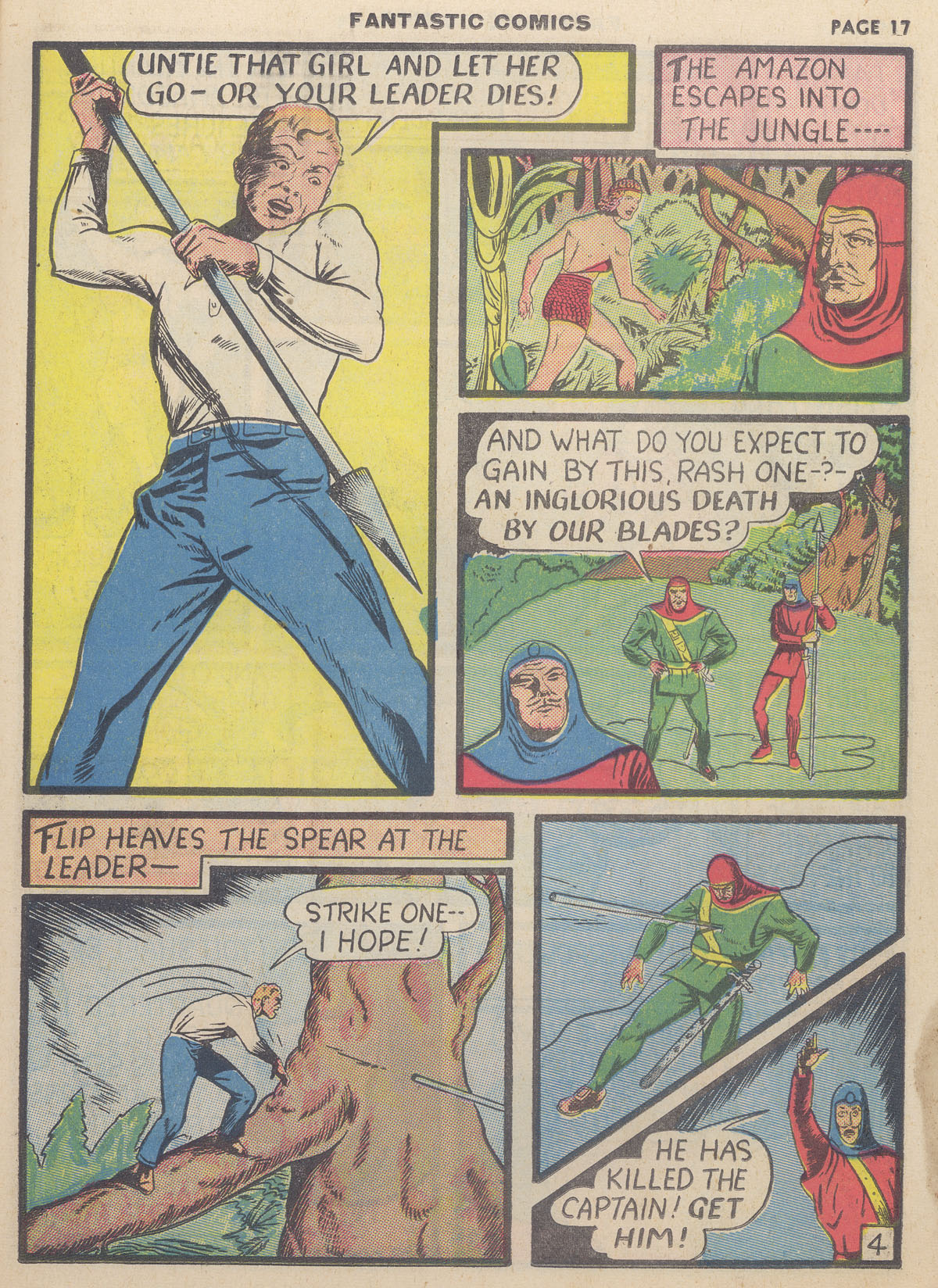 Read online Fantastic Comics comic -  Issue #9 - 19