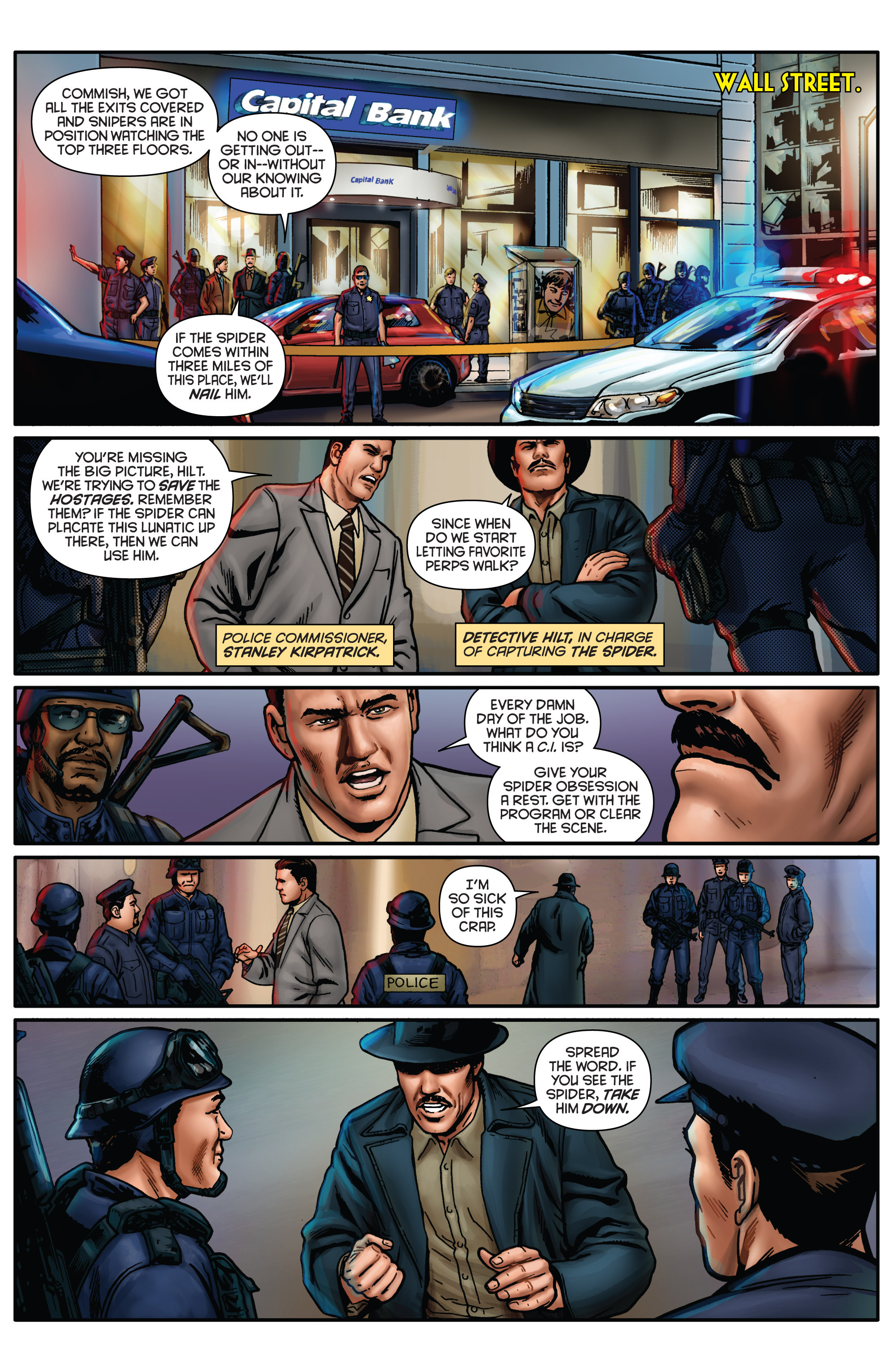 Read online The Spider comic -  Issue #10 - 11