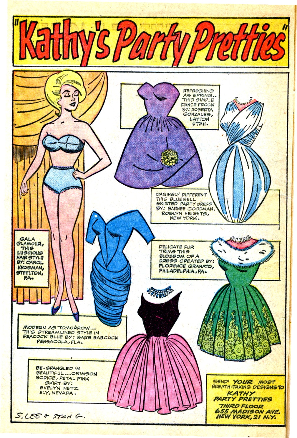 Read online Kathy (1959) comic -  Issue #24 - 28