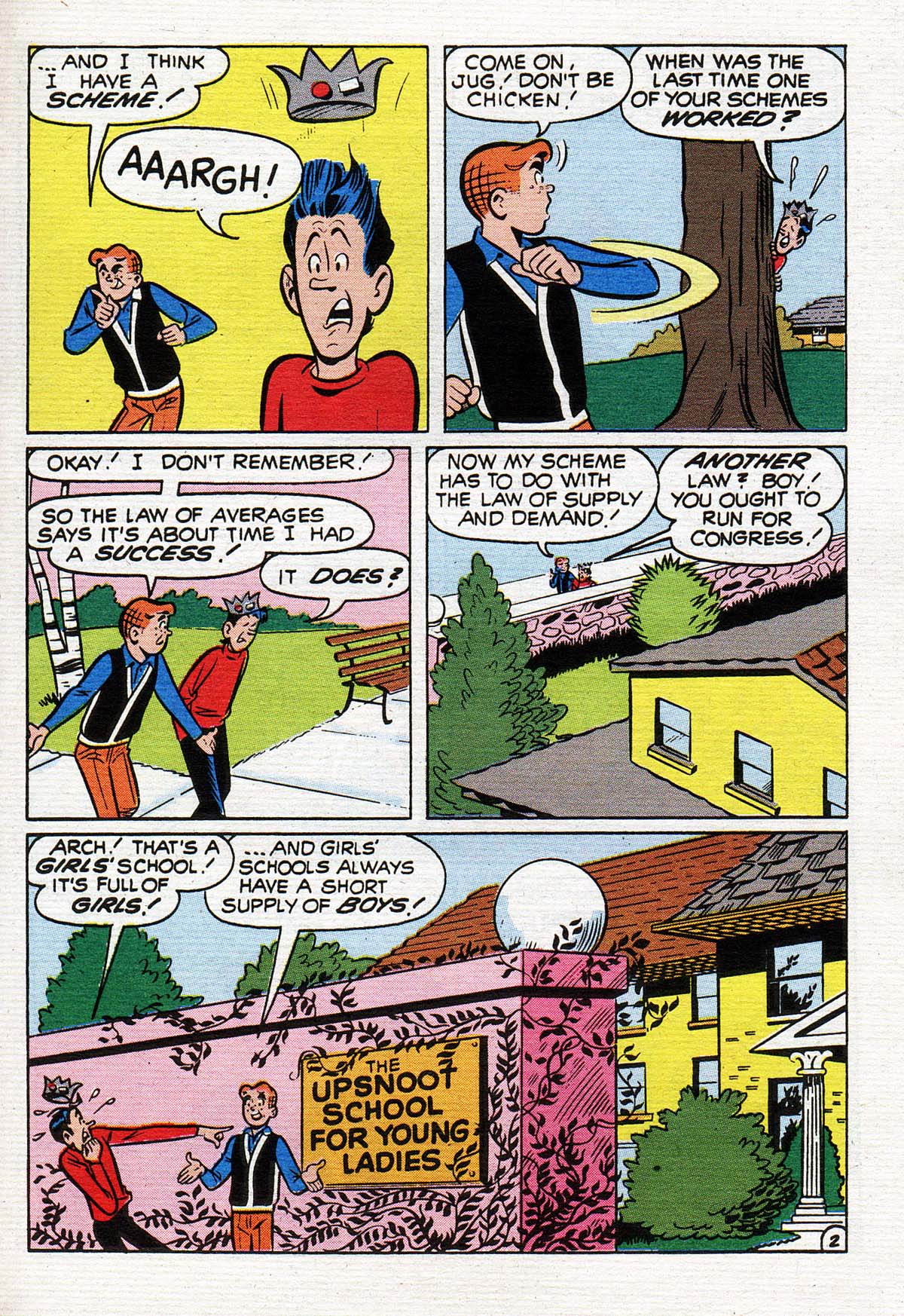 Read online Jughead's Double Digest Magazine comic -  Issue #94 - 126