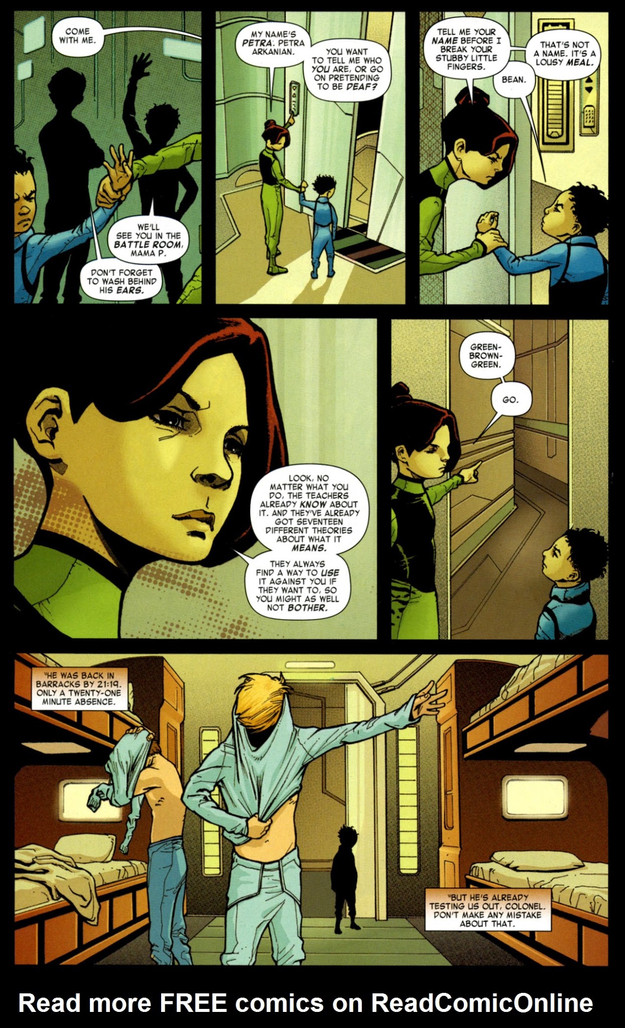 Read online Ender's Shadow: Battle School comic -  Issue #3 - 15