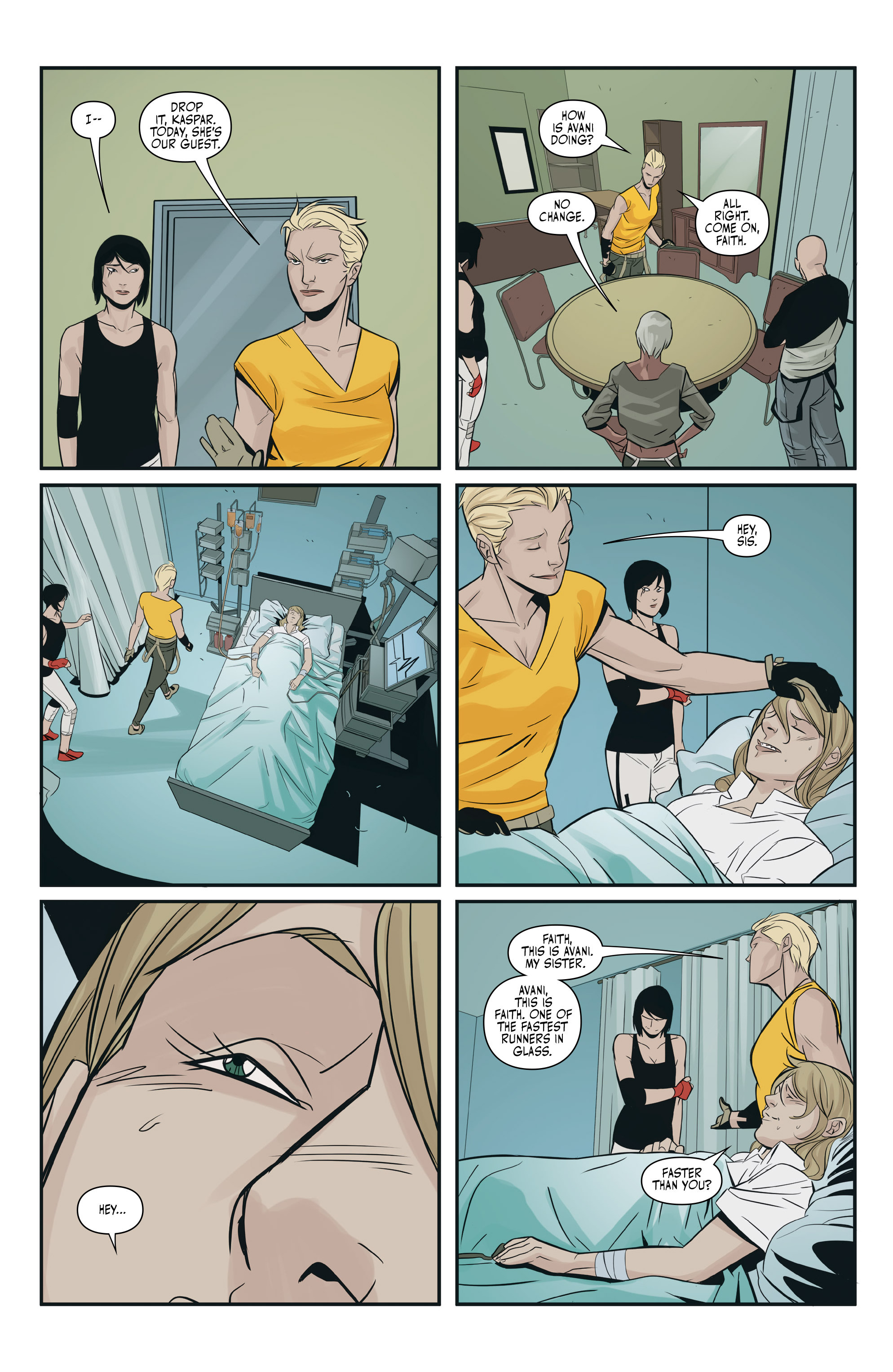 Read online Mirror's Edge: Exordium comic -  Issue #4 - 10