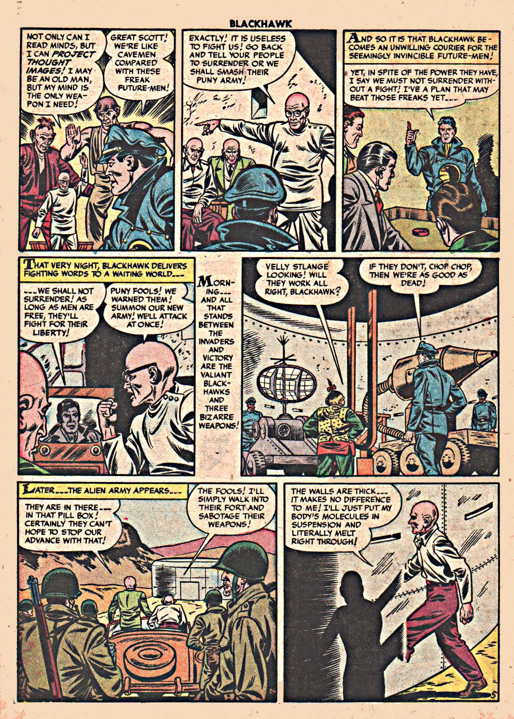 Read online Blackhawk (1957) comic -  Issue #73 - 30
