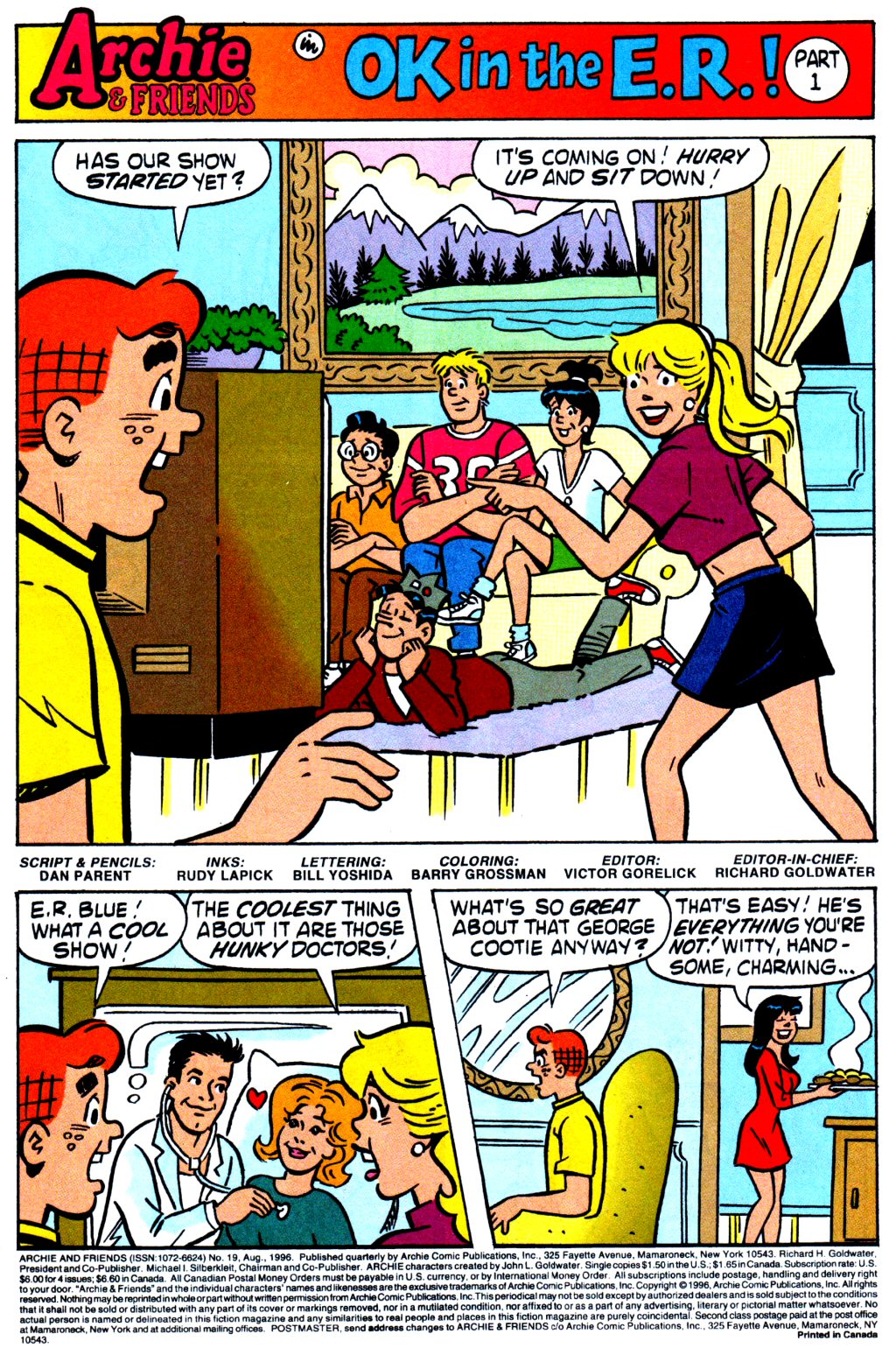 Read online Archie & Friends (1992) comic -  Issue #19 - 2