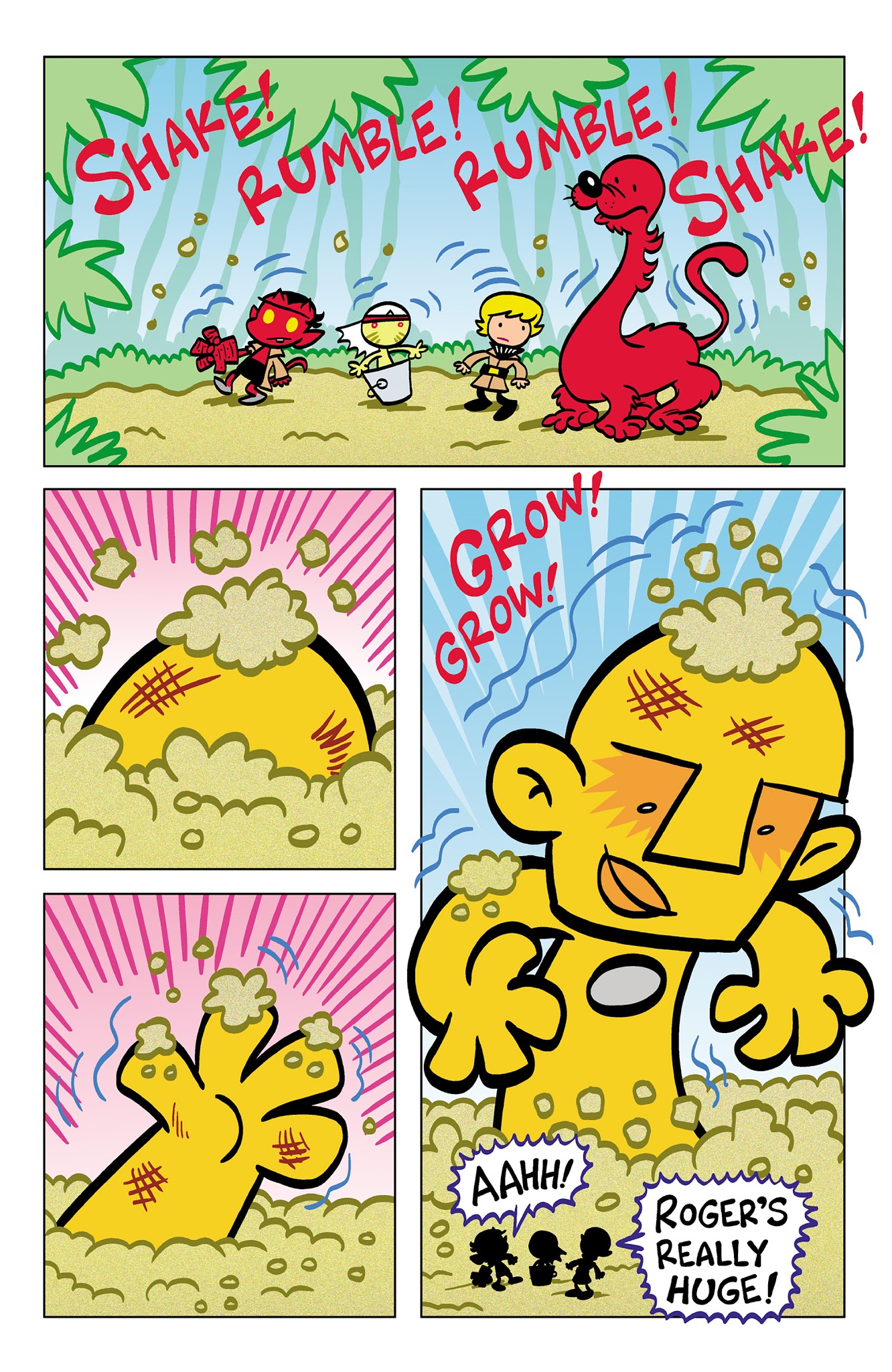 Read online Itty Bitty Hellboy: The Search for the Were-Jaguar! comic -  Issue #3 - 21