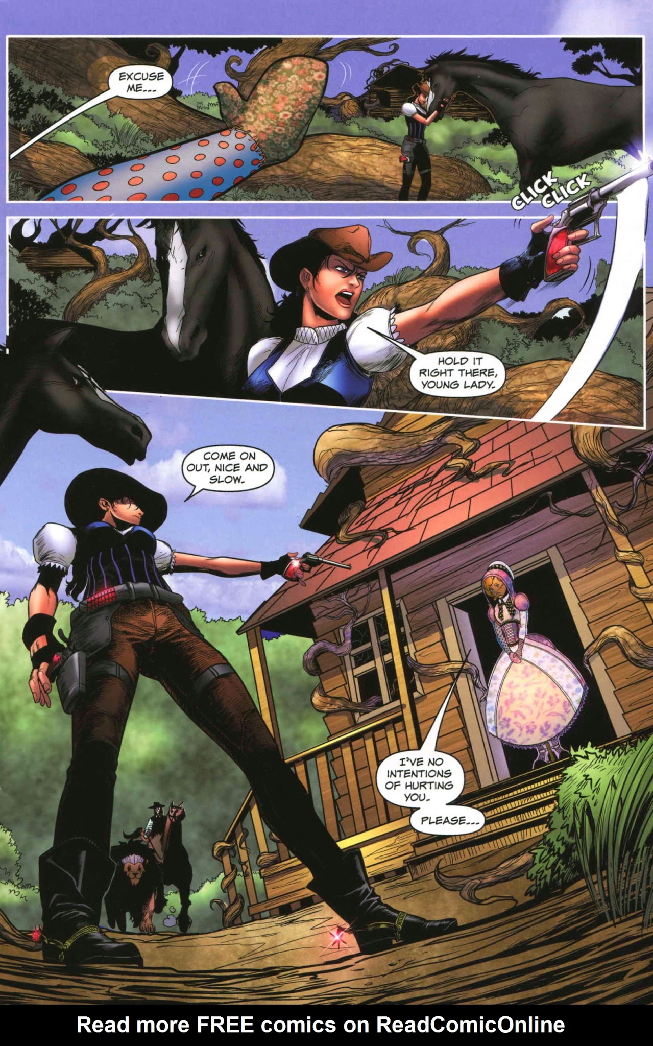 Read online The Legend of Oz: The Wicked West comic -  Issue #5 - 3