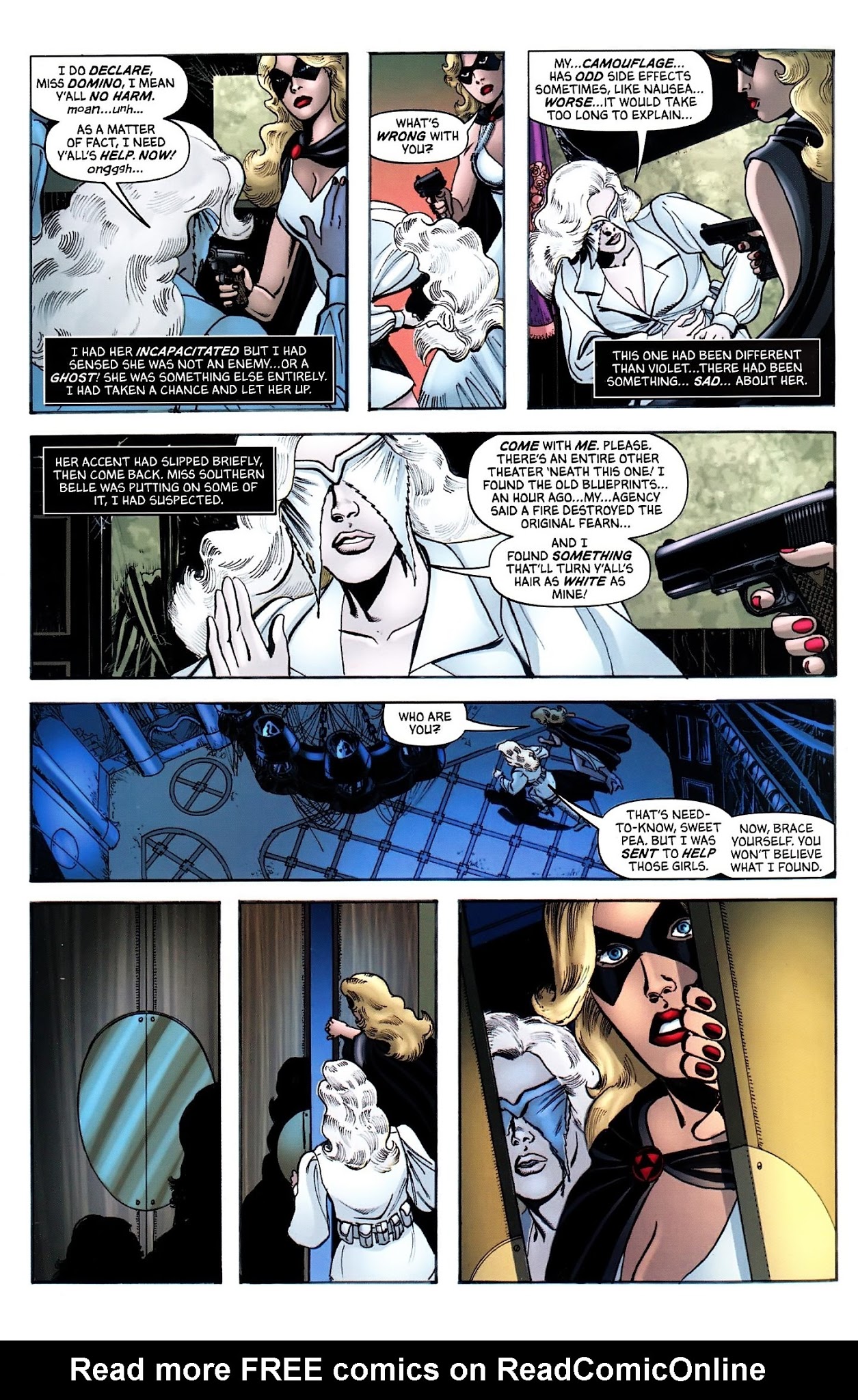 Read online Domino Lady's Threesome comic -  Issue # Full - 23