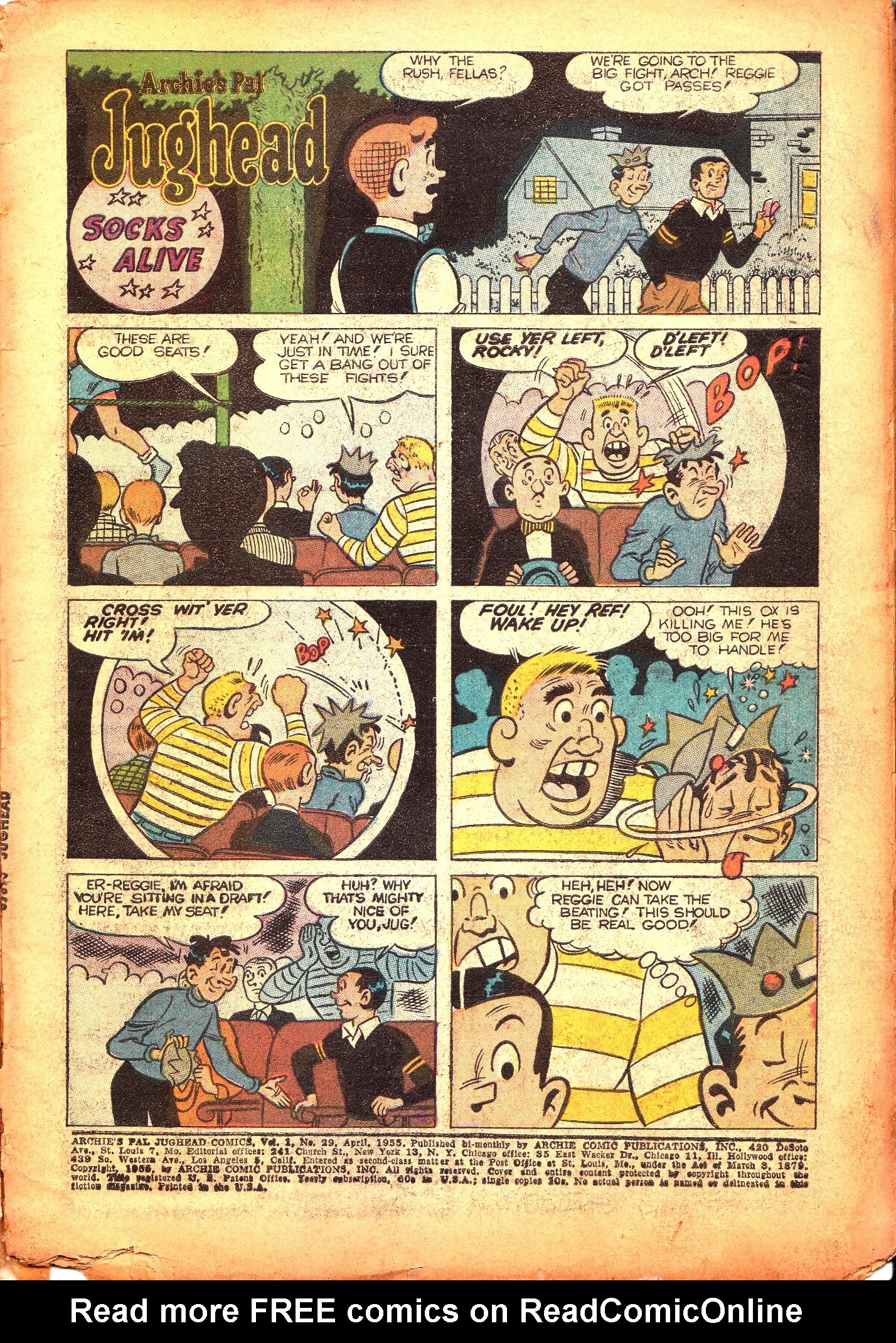 Read online Archie's Pal Jughead comic -  Issue #29 - 3
