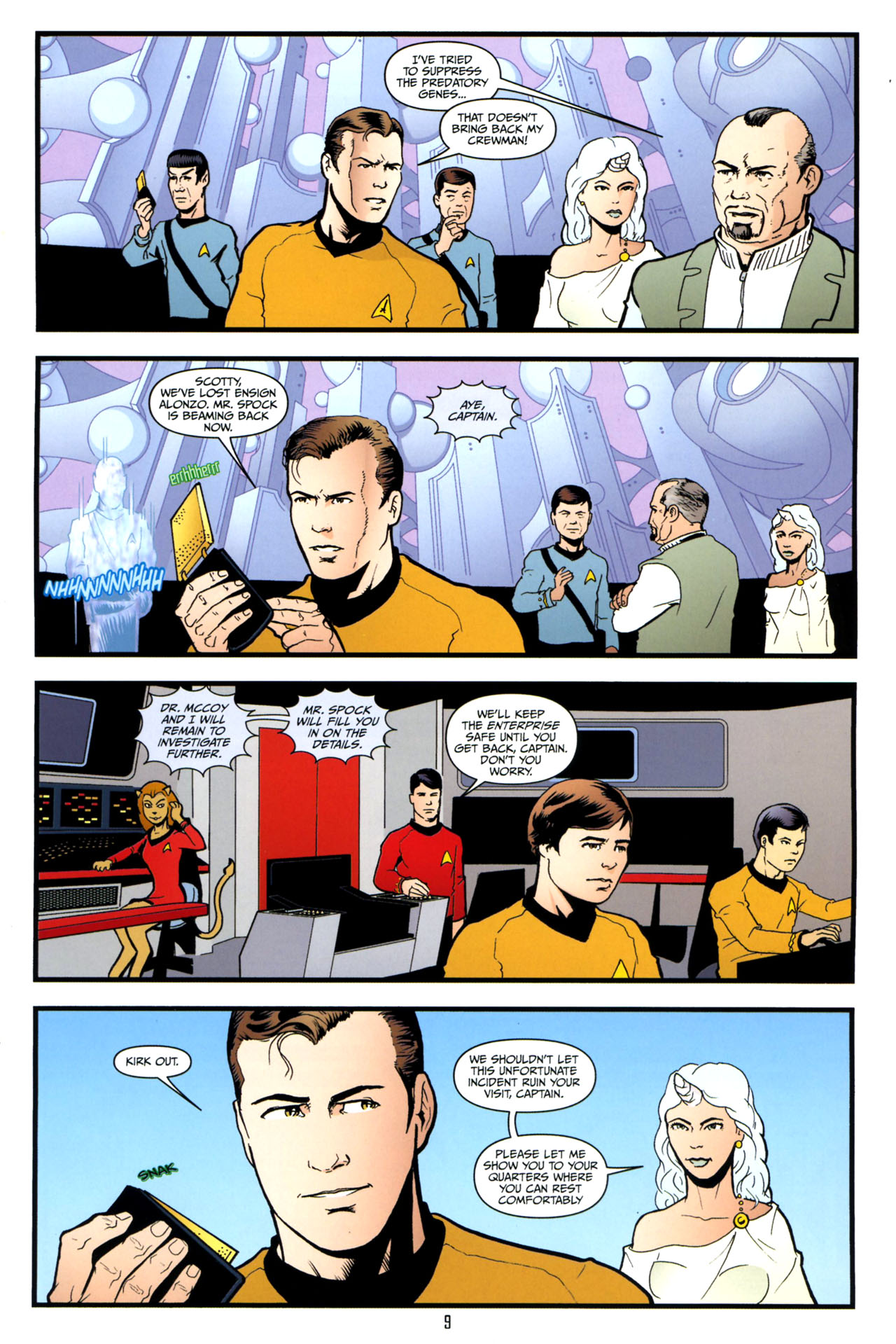 Read online Star Trek: Year Four comic -  Issue #1 - 11