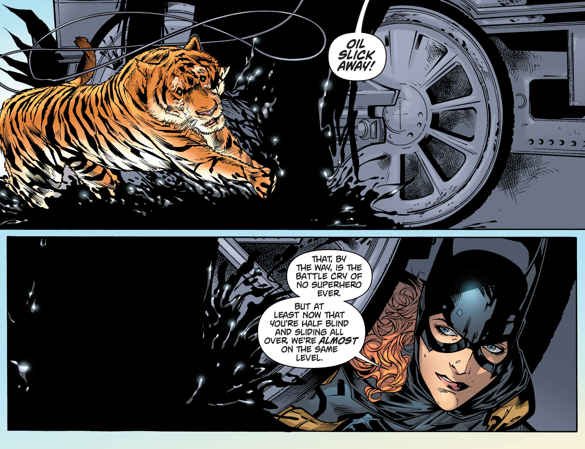 Read online Batman: Arkham Knight: Batgirl & Harley Quinn comic -  Issue #2 - 9