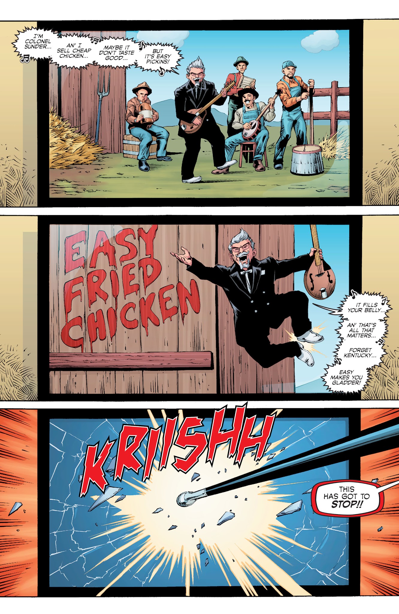 Read online KFC: The Colonel of Two Worlds comic -  Issue # Full - 8