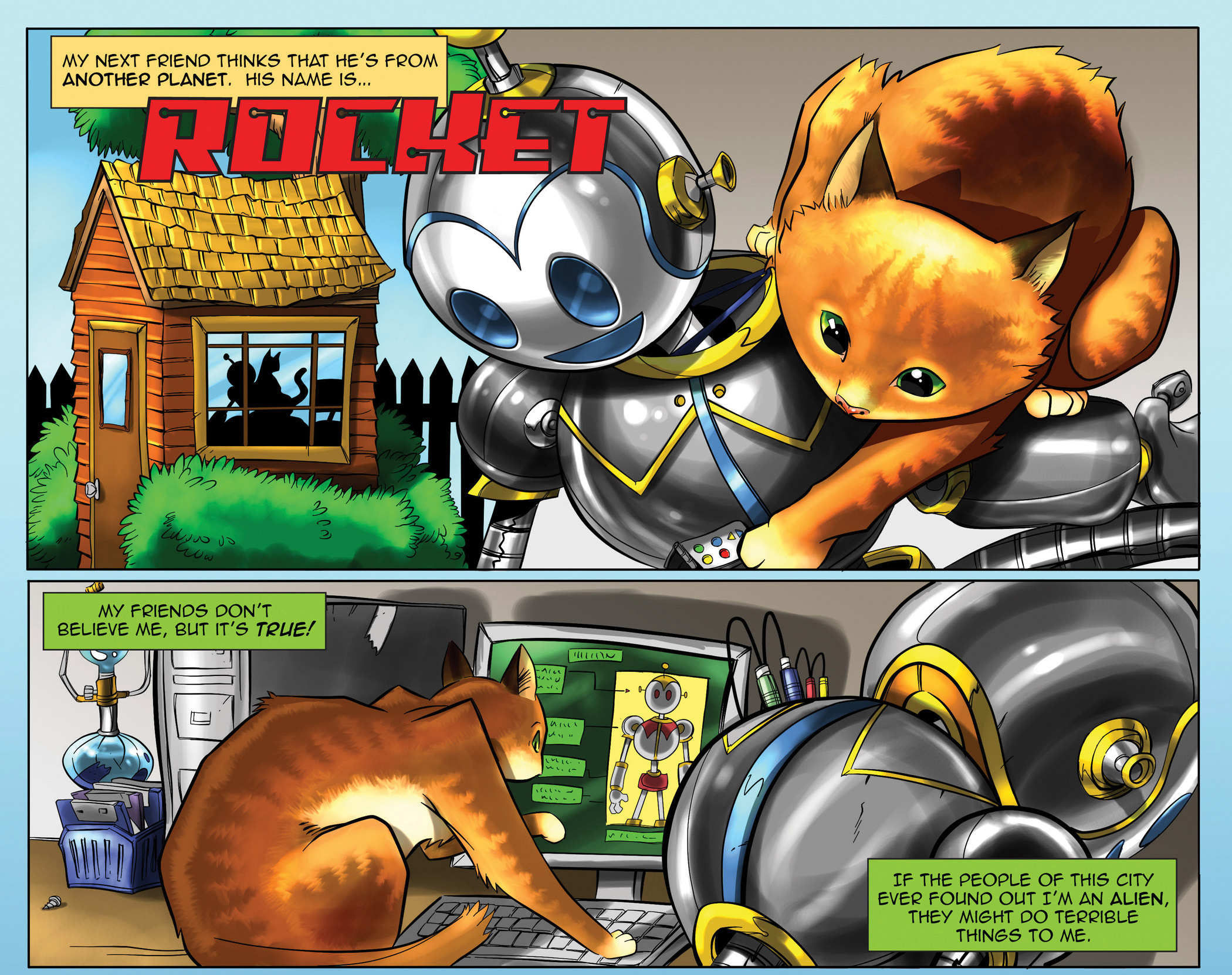 Read online Hero Cats comic -  Issue #1 - 10