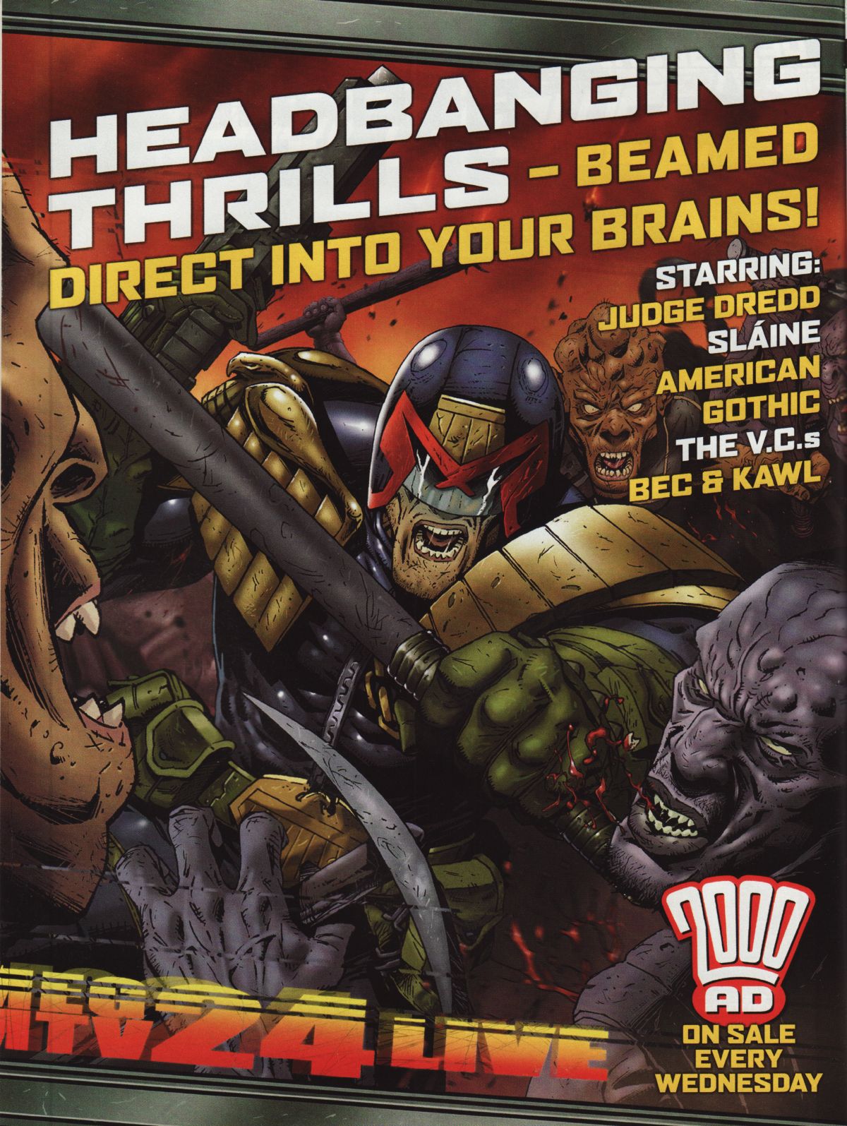 Read online Judge Dredd Megazine (Vol. 5) comic -  Issue #232 - 79
