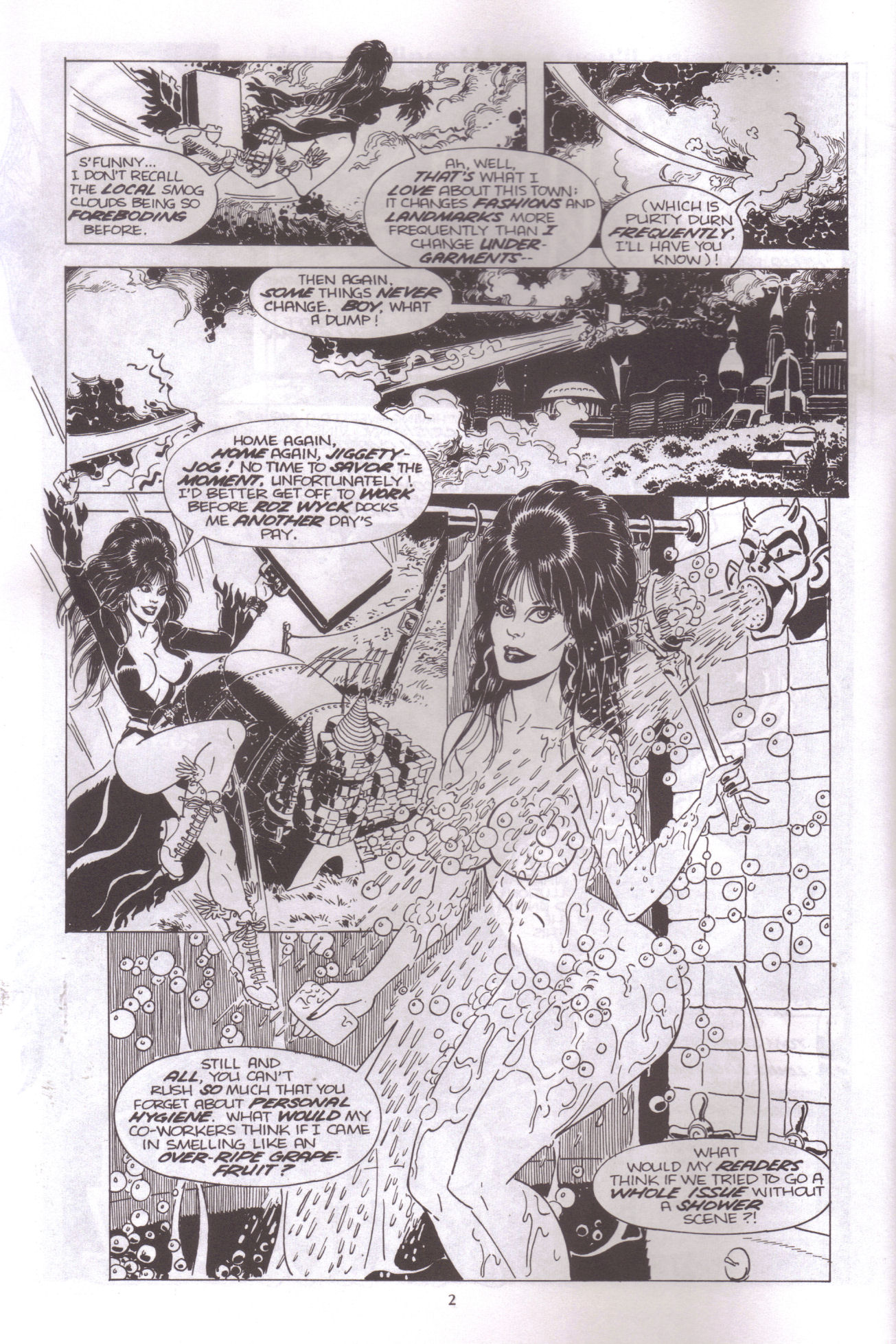 Read online Elvira, Mistress of the Dark comic -  Issue #38 - 4