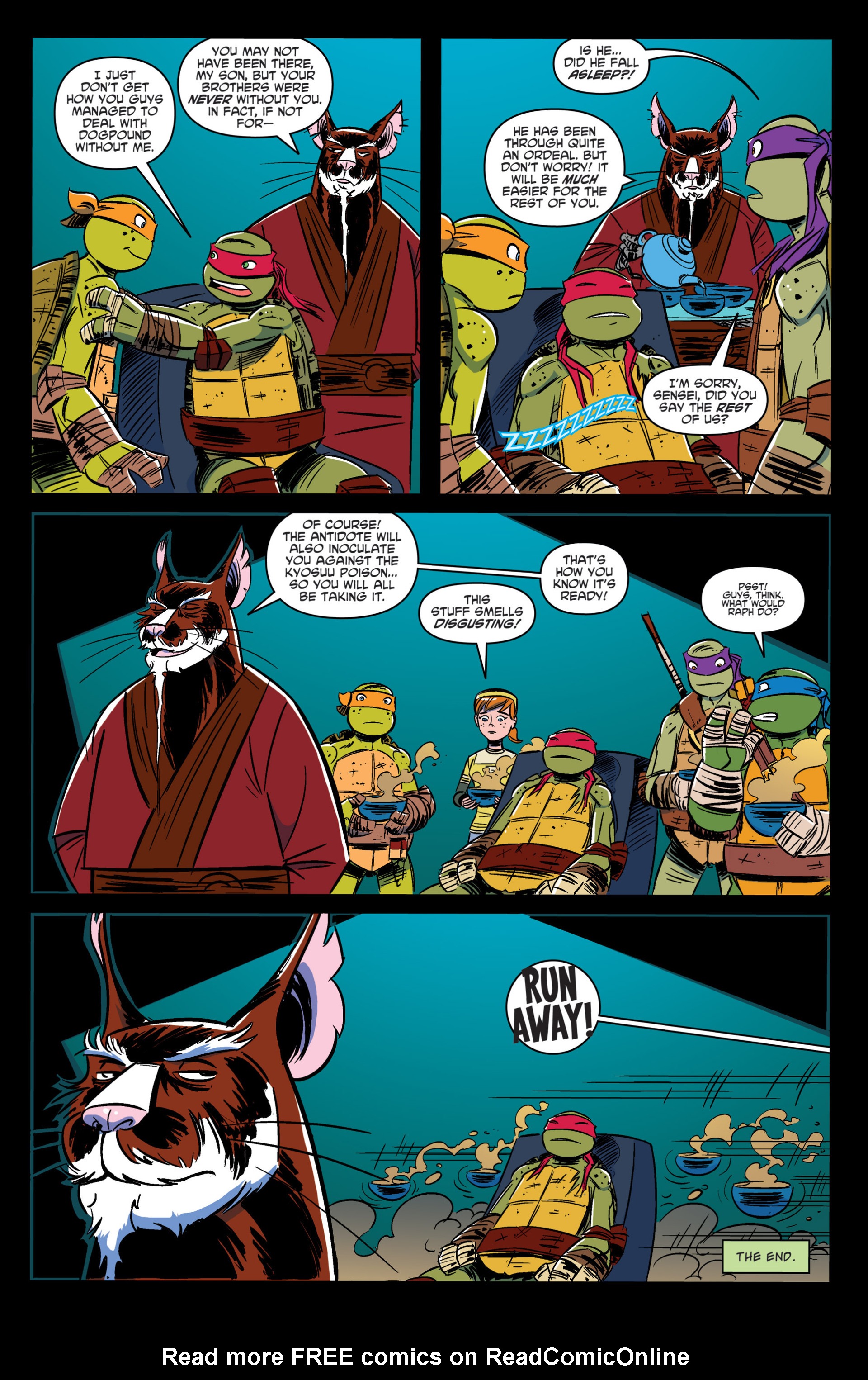 Read online Teenage Mutant Ninja Turtles New Animated Adventures comic -  Issue #4 - 24