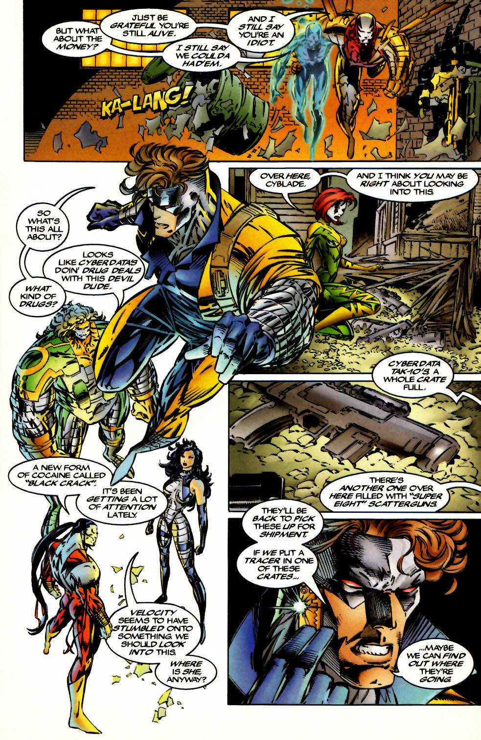 Read online Cyberforce (1993) comic -  Issue #4 - 20