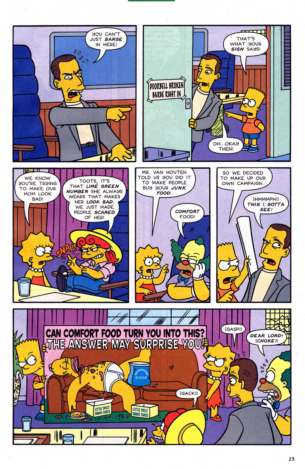 Read online Simpsons Comics comic -  Issue #103 - 24