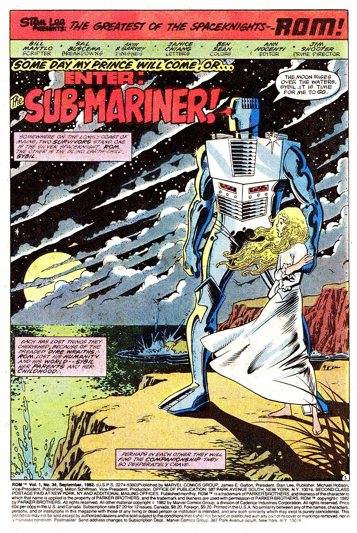 Read online ROM (1979) comic -  Issue #34 - 2