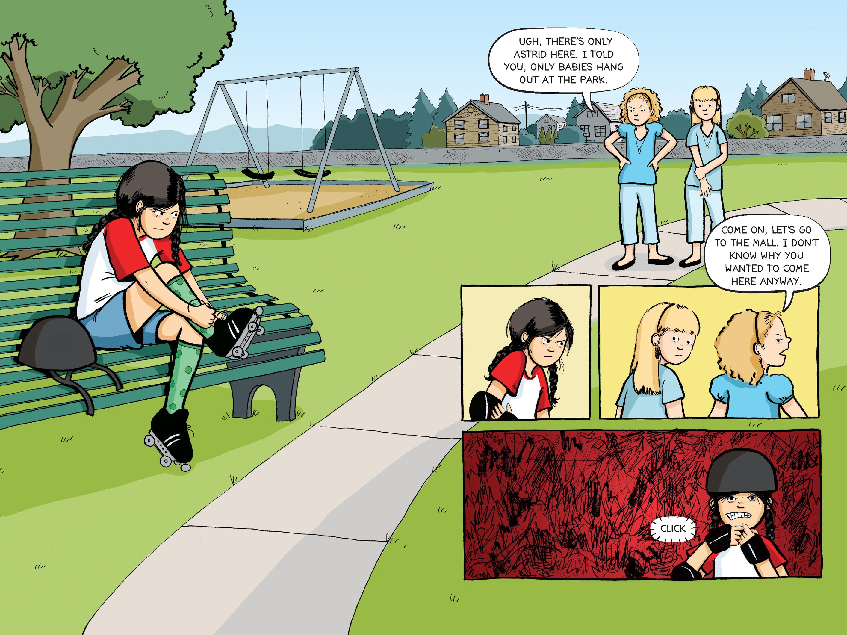Read online Roller Girl comic -  Issue # TPB (Part 1) - 3