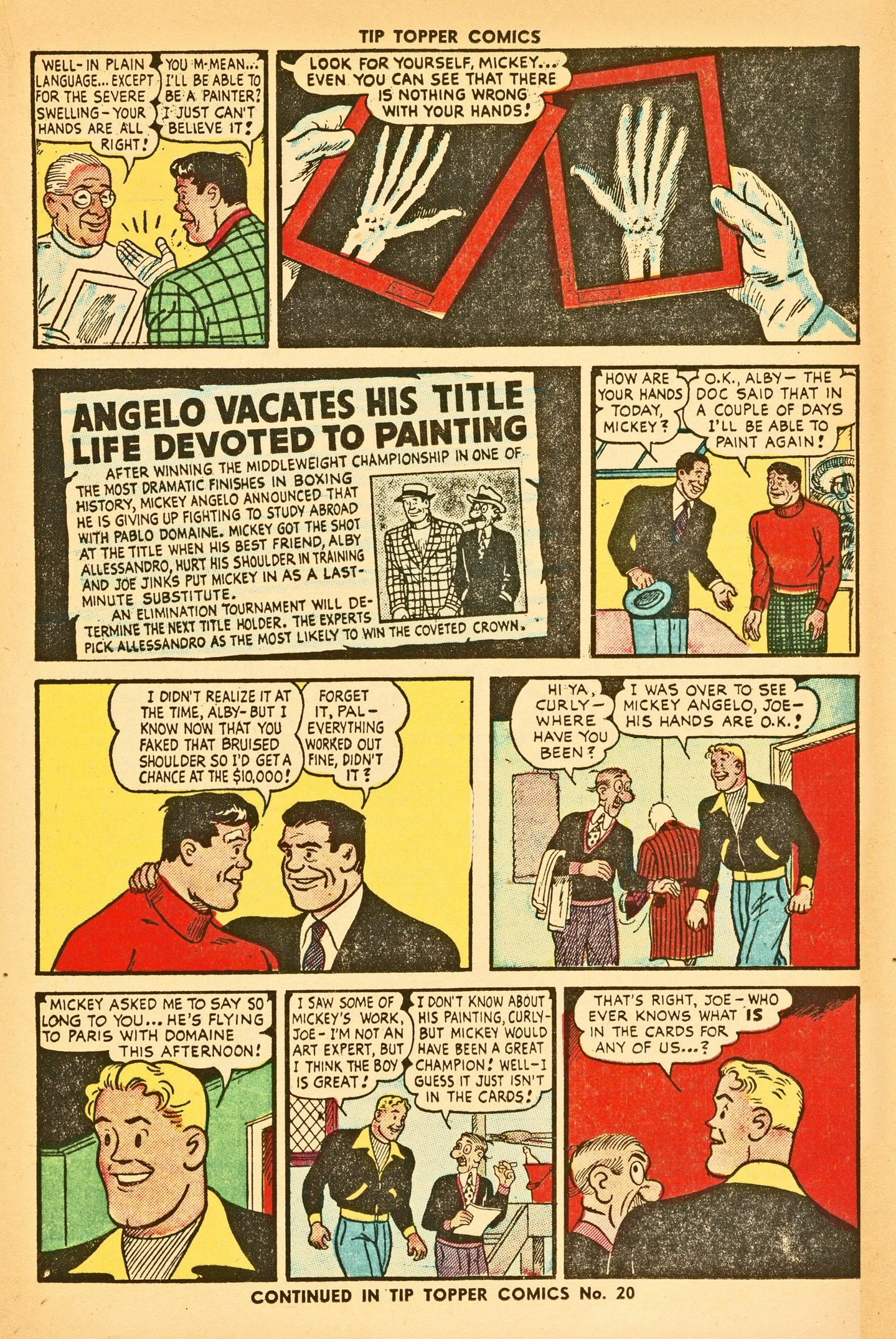 Read online Tip Topper Comics comic -  Issue #19 - 17