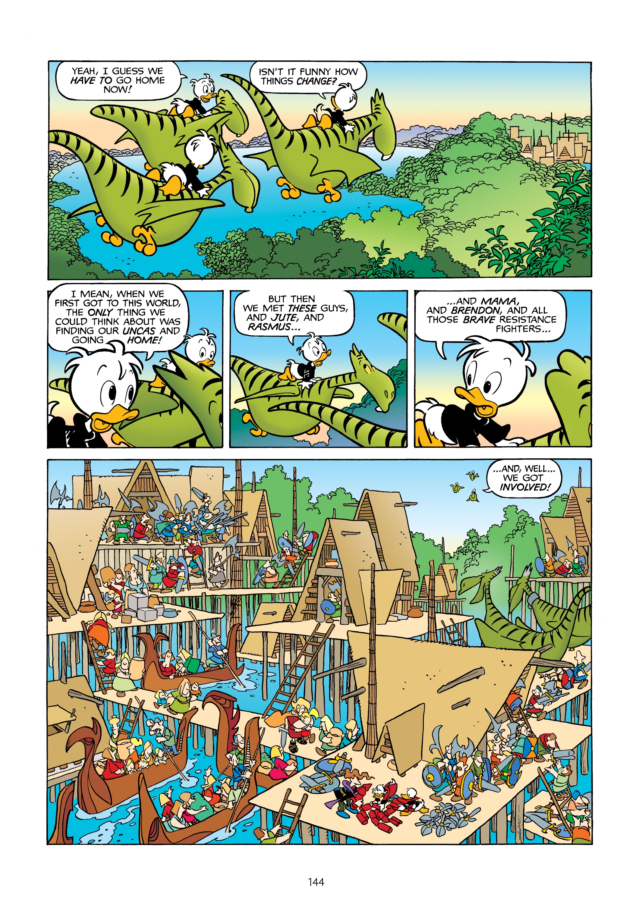 Read online Donald Duck and Uncle Scrooge: World of the Dragonlords comic -  Issue # TPB (Part 2) - 45