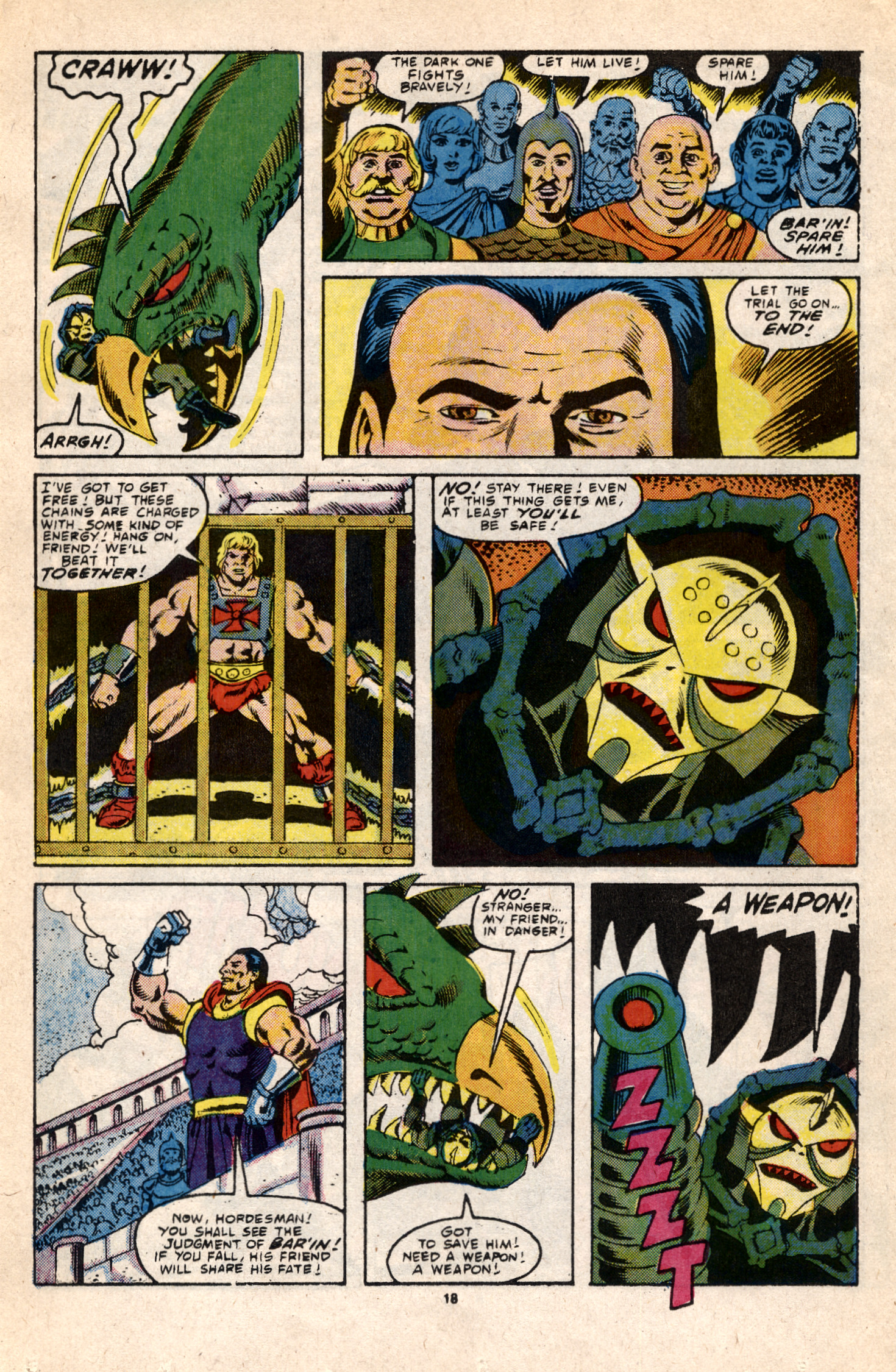 Read online Masters of the Universe (1986) comic -  Issue #11 - 24