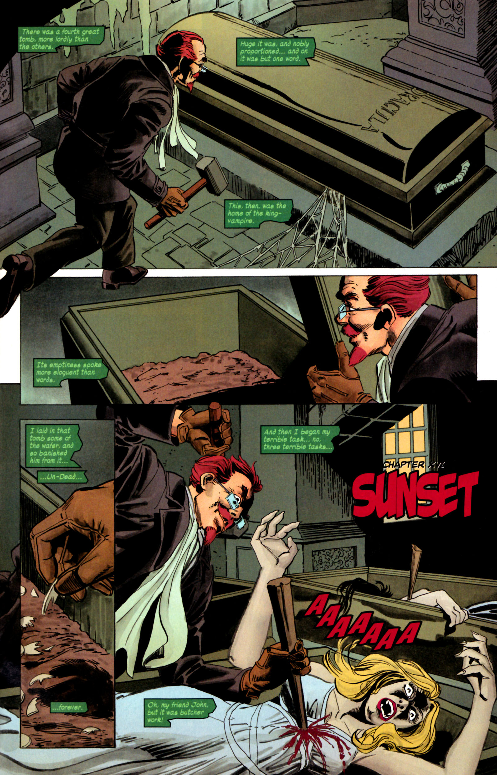 Read online Dracula comic -  Issue #4 - 37