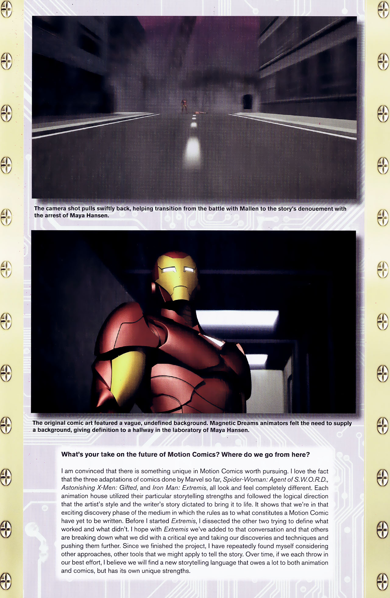 Read online Iron Man: Extremis Director's Cut comic -  Issue #6 - 33