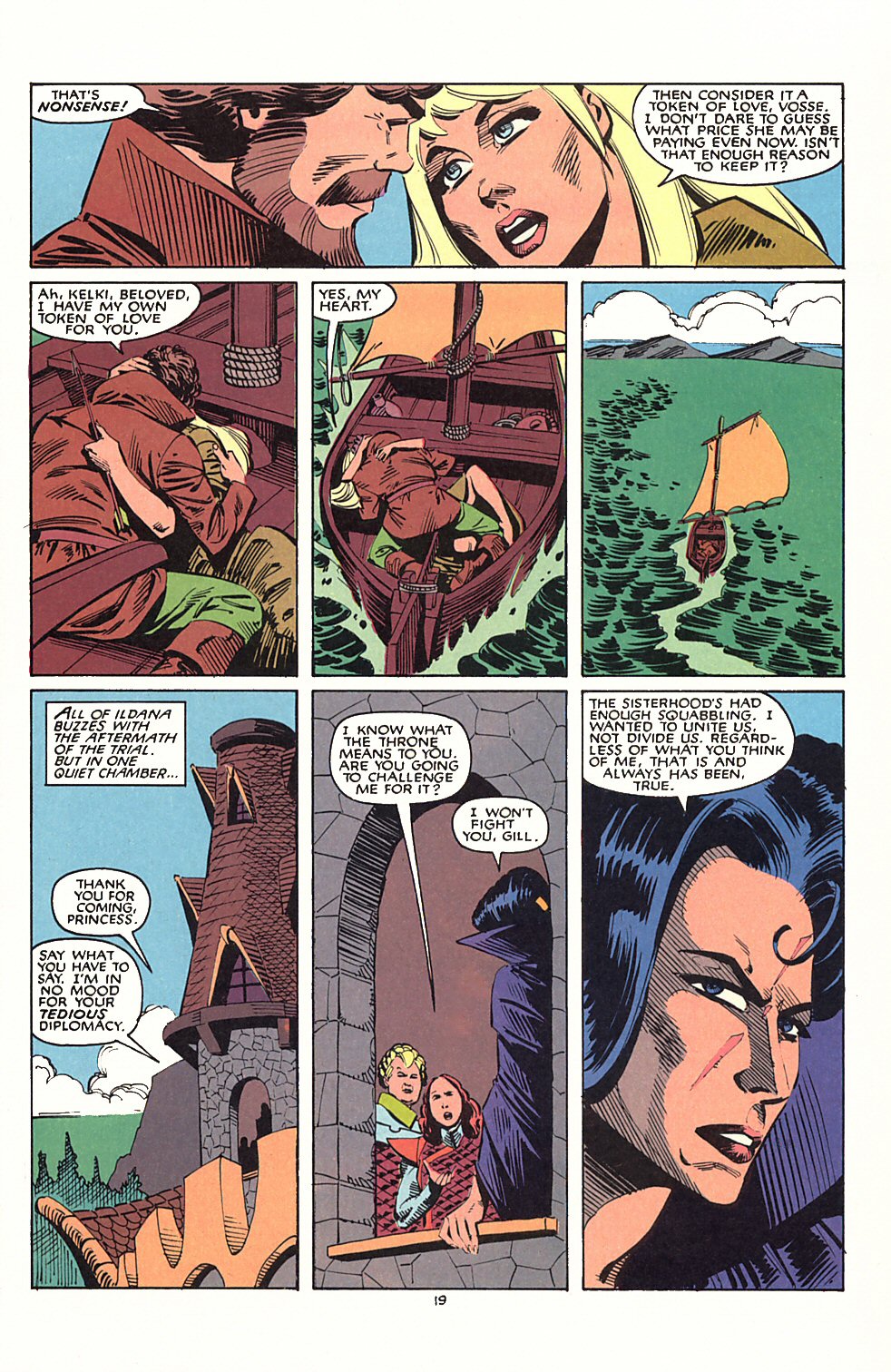Read online Sisterhood of Steel comic -  Issue #8 - 20