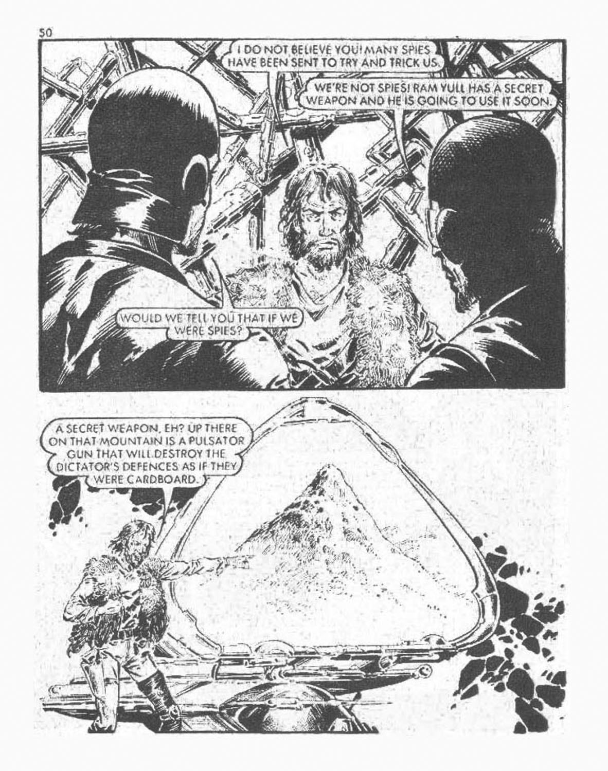 Read online Starblazer comic -  Issue #29 - 50