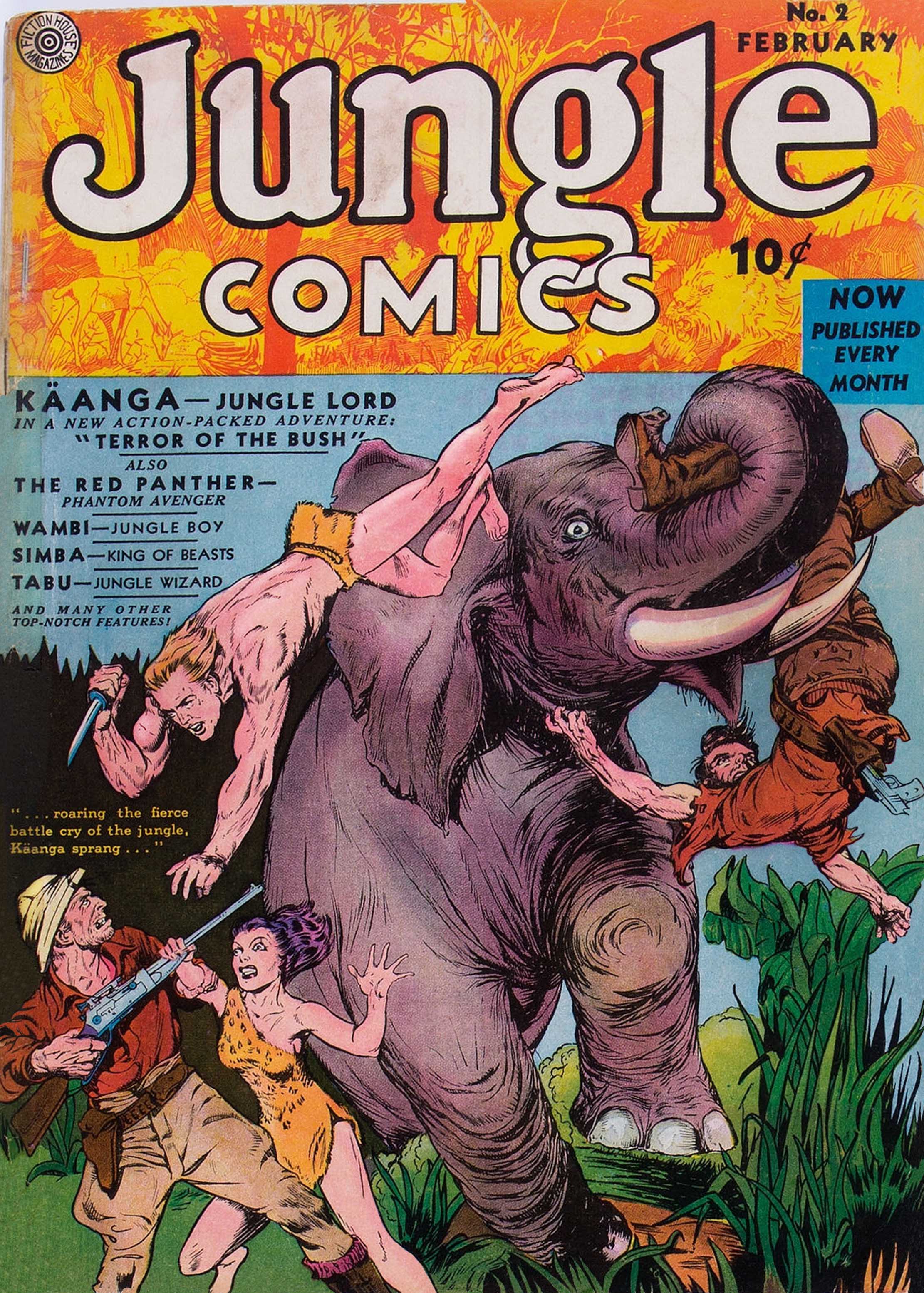 Read online Jungle Comics comic -  Issue #2 - 70