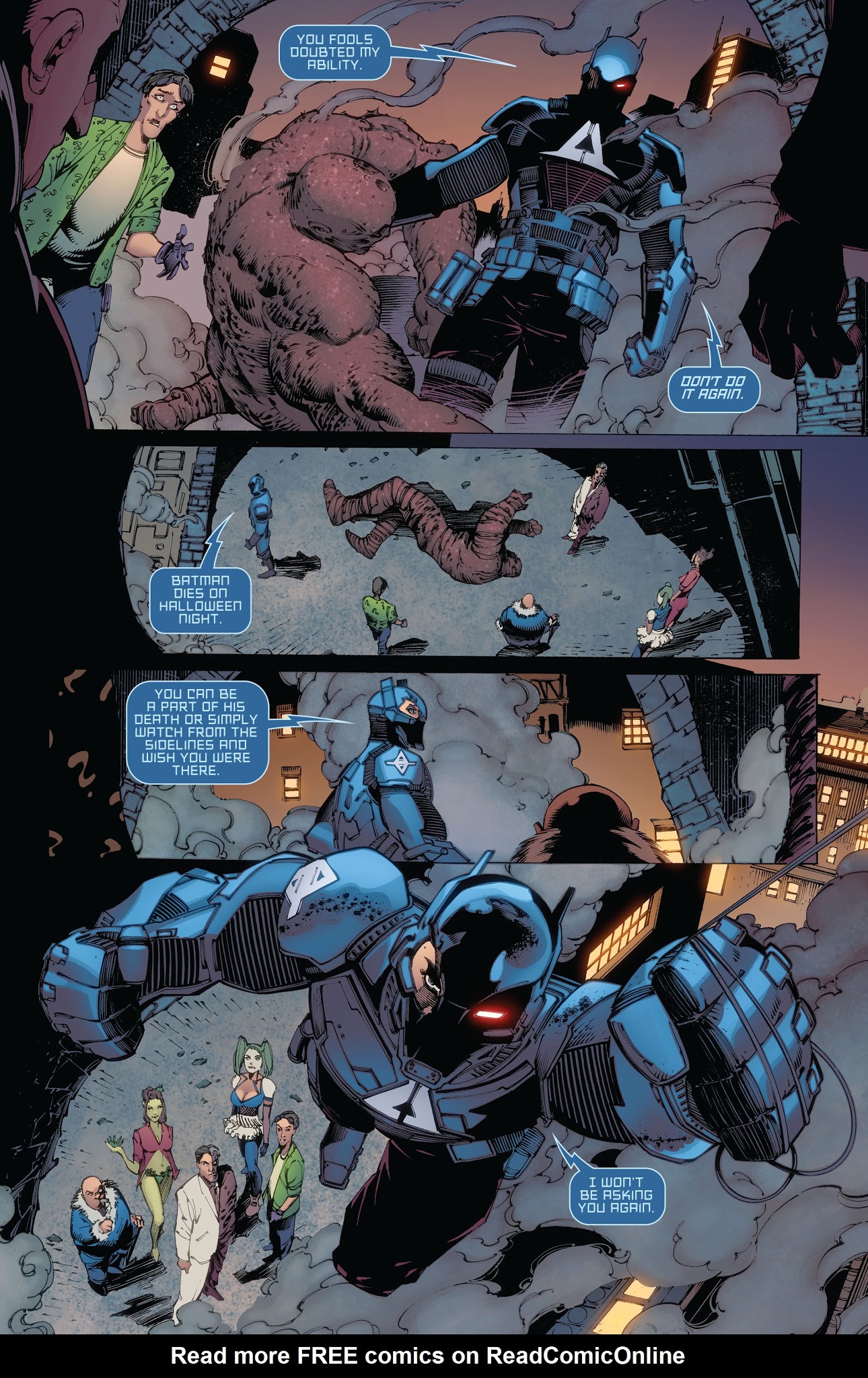 Read online Batman: Arkham Knight [II] comic -  Issue # _TPB 3 - 167