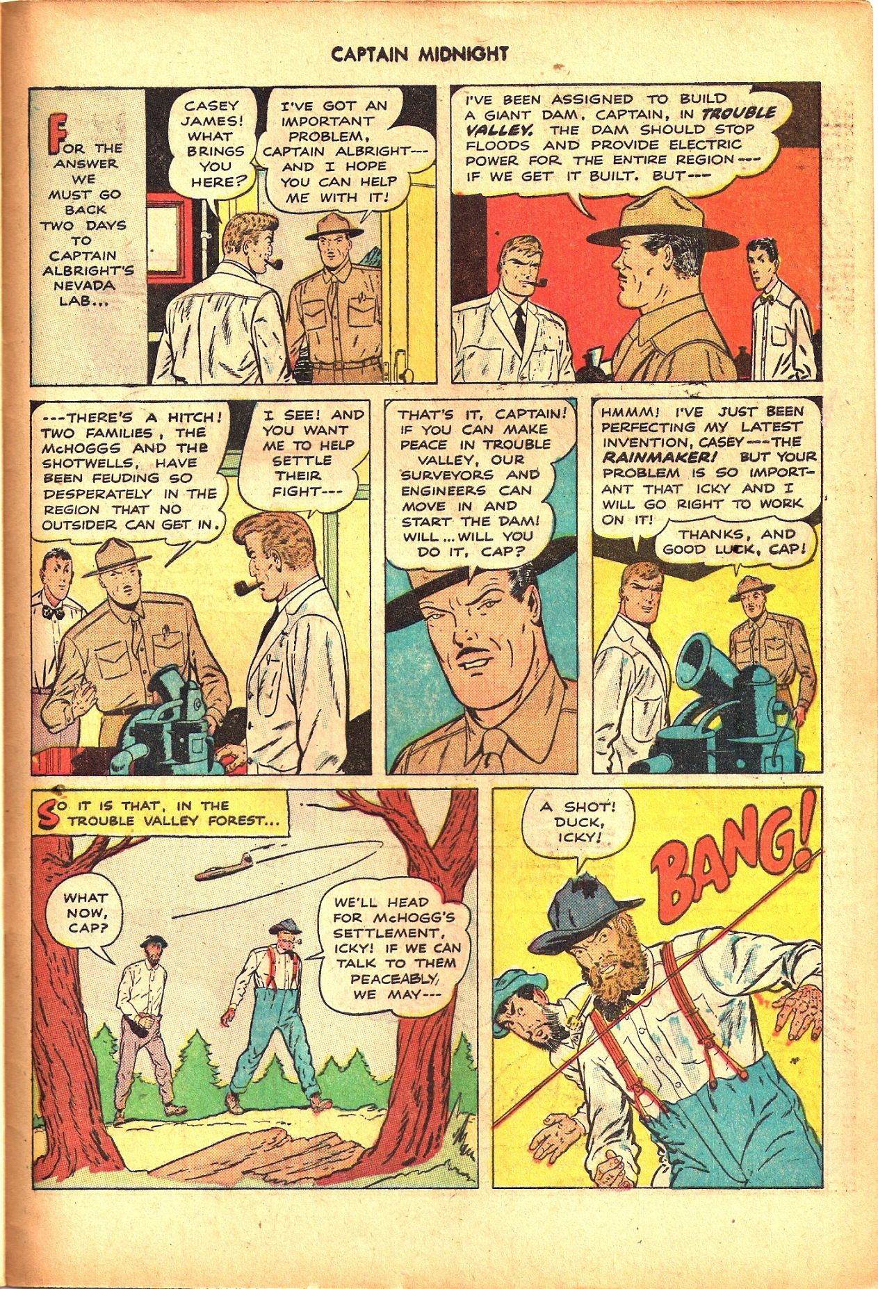 Read online Captain Midnight (1942) comic -  Issue #66 - 31